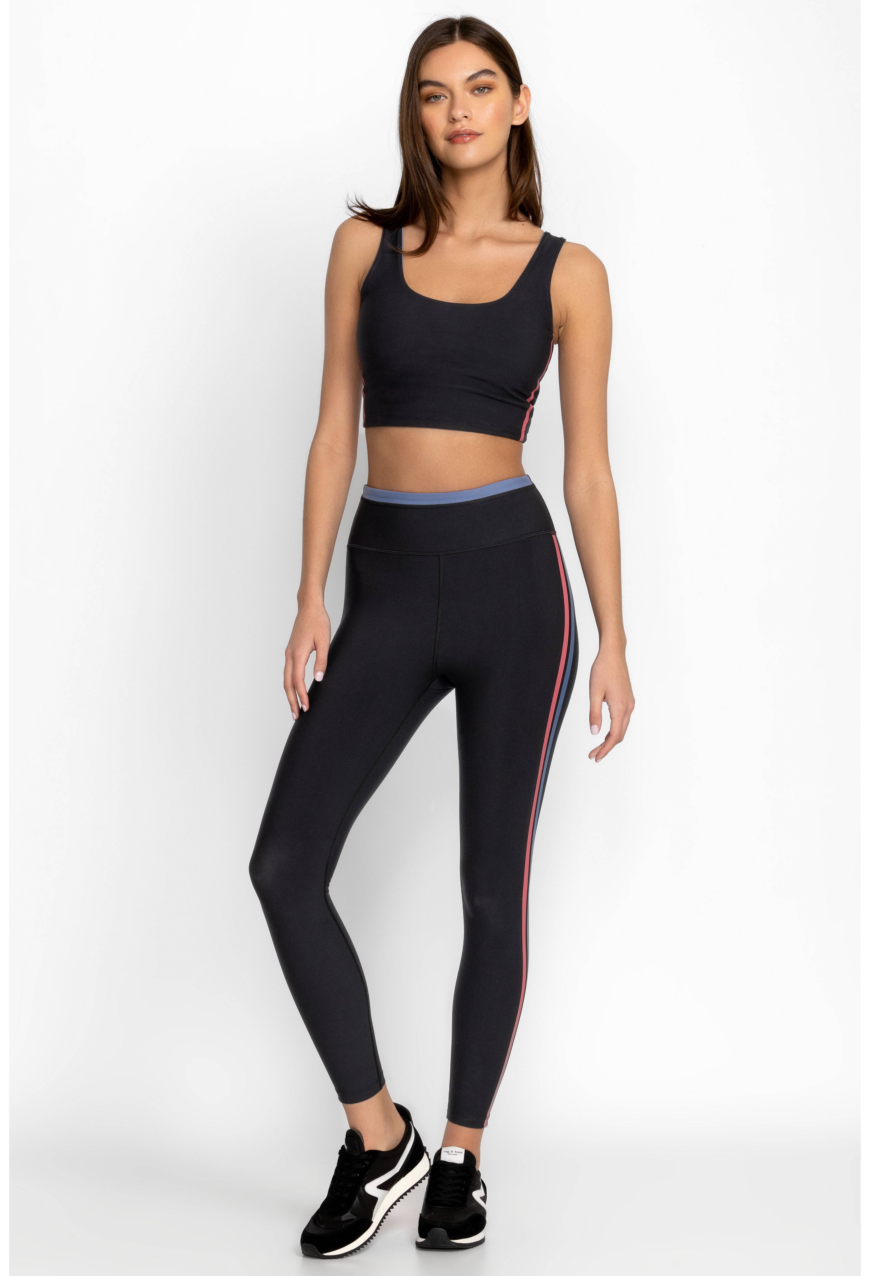 High Waist Legging With Stripes, , large image number 2