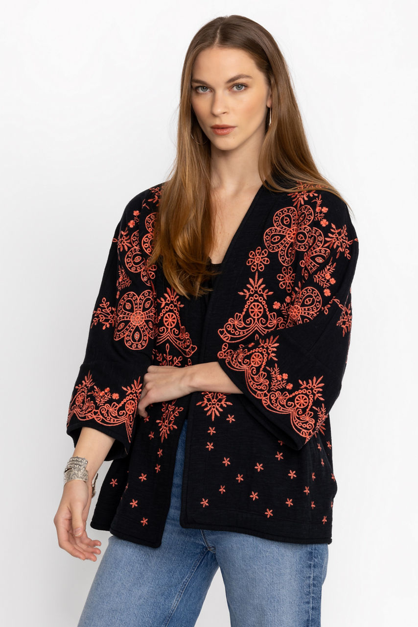 Women\'s Boho Kimonos - Silk Kimonos & Dusters | Johnny Was