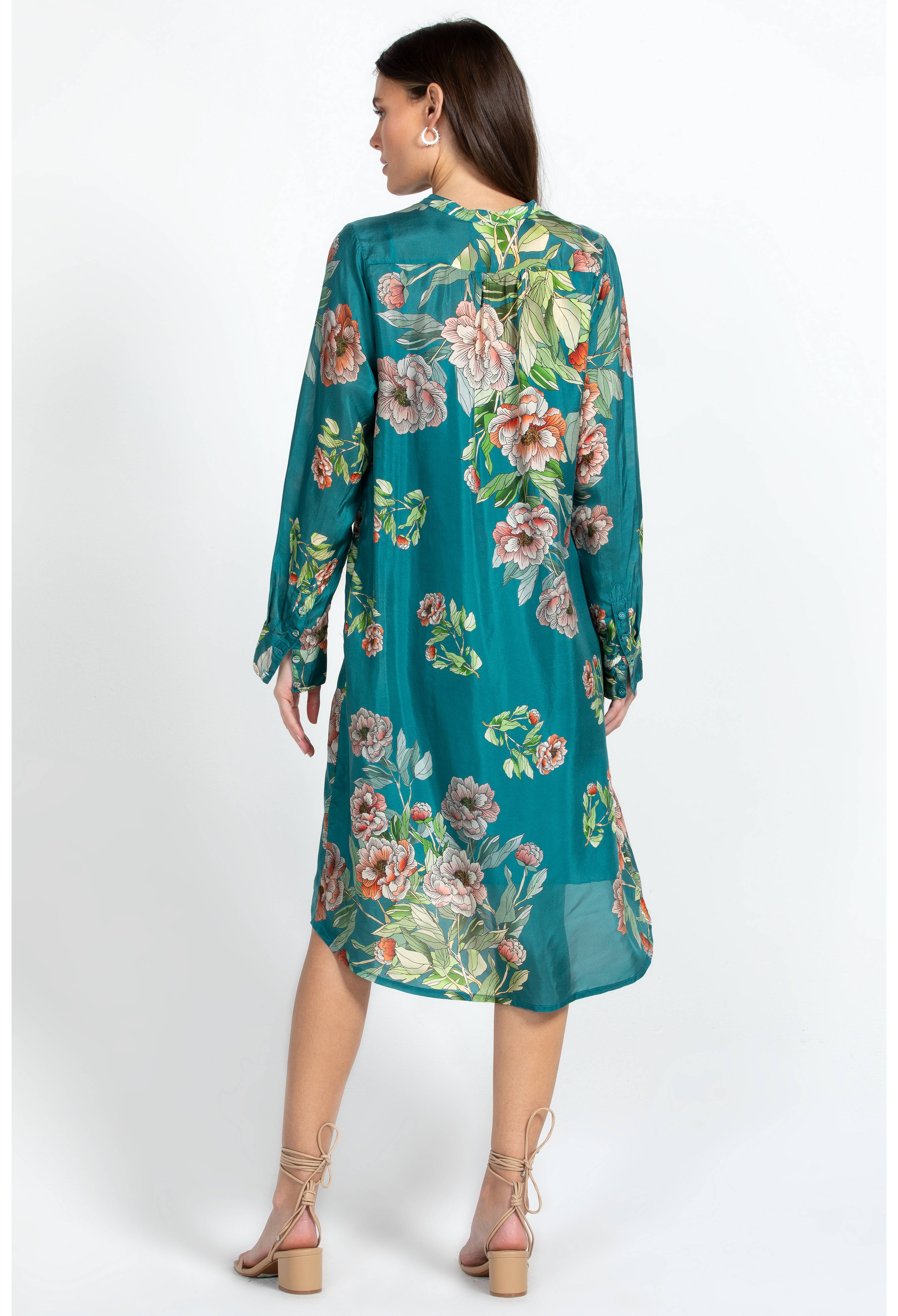 Romano Flower Viorel Dress, , large image number 4