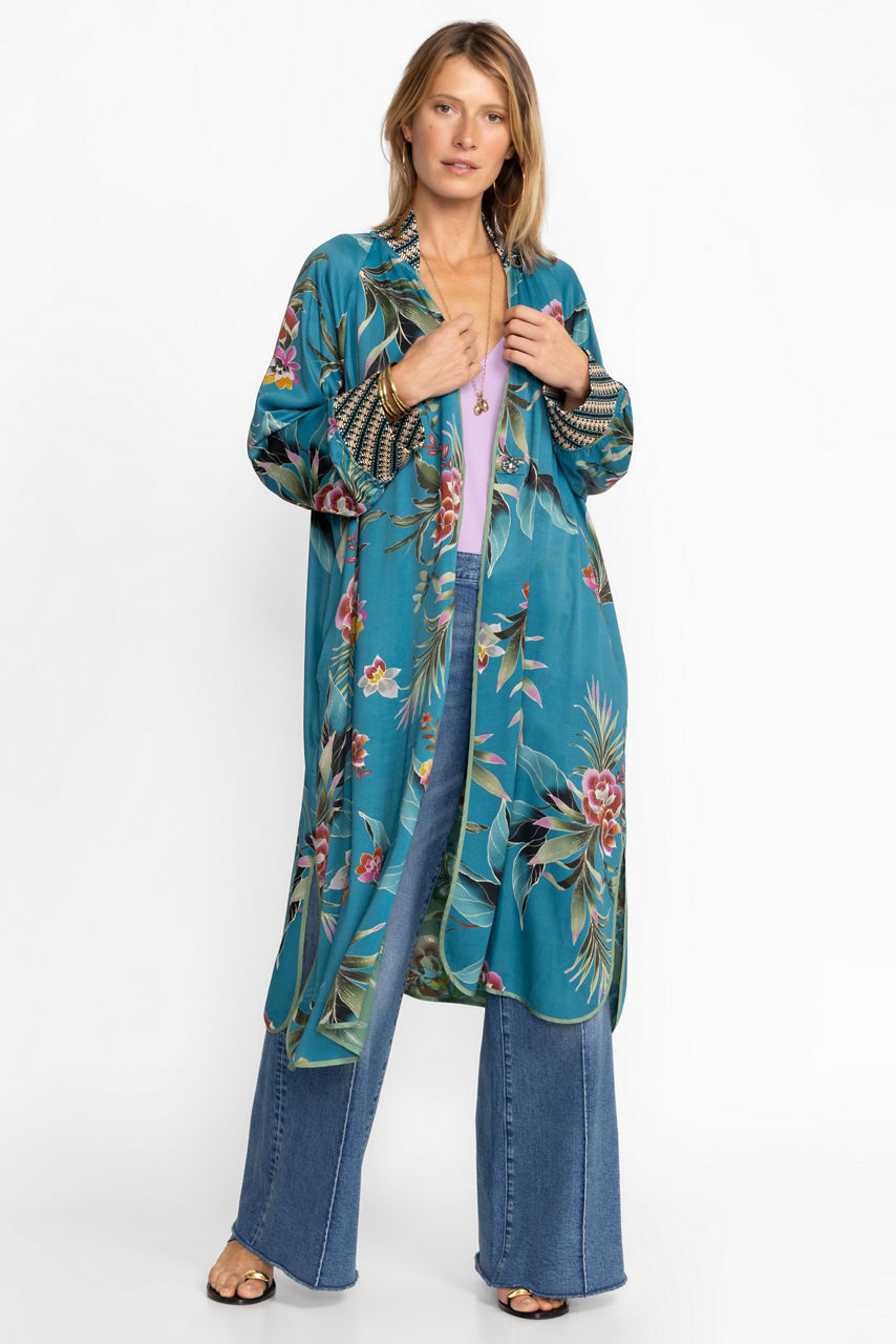 Women\'s Boho Kimonos - Silk Kimonos & Dusters | Johnny Was | Kimonos