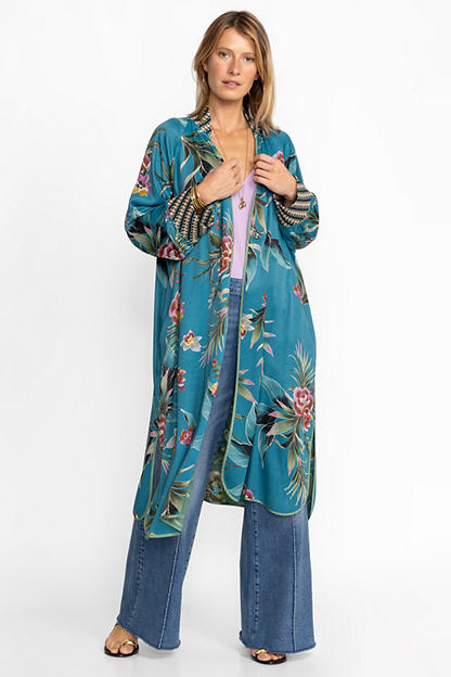 Women's Boho Kimonos - Silk Kimonos & Dusters | Johnny Was