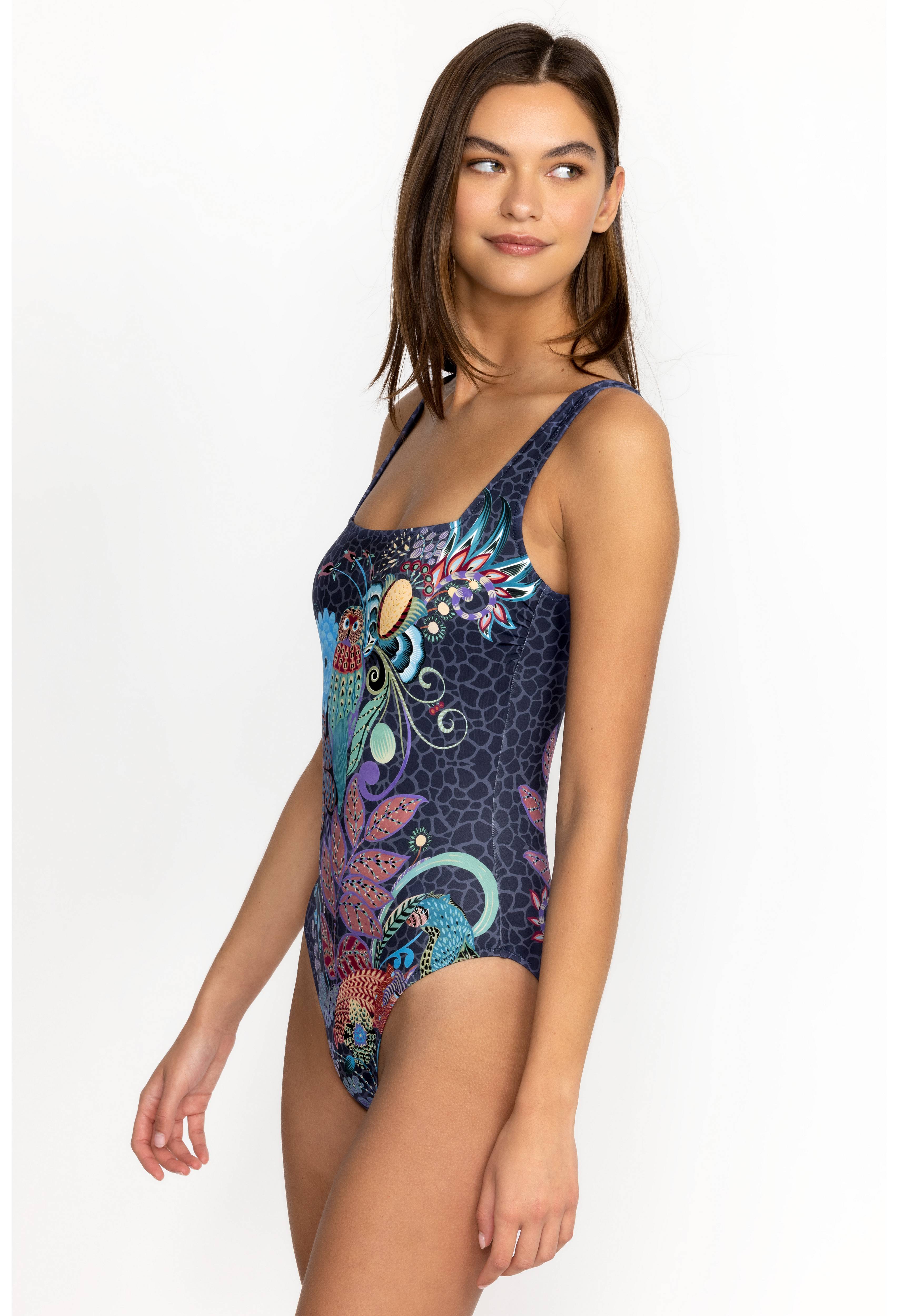 Sea Owl Square Neck One Piece, , large image number 2