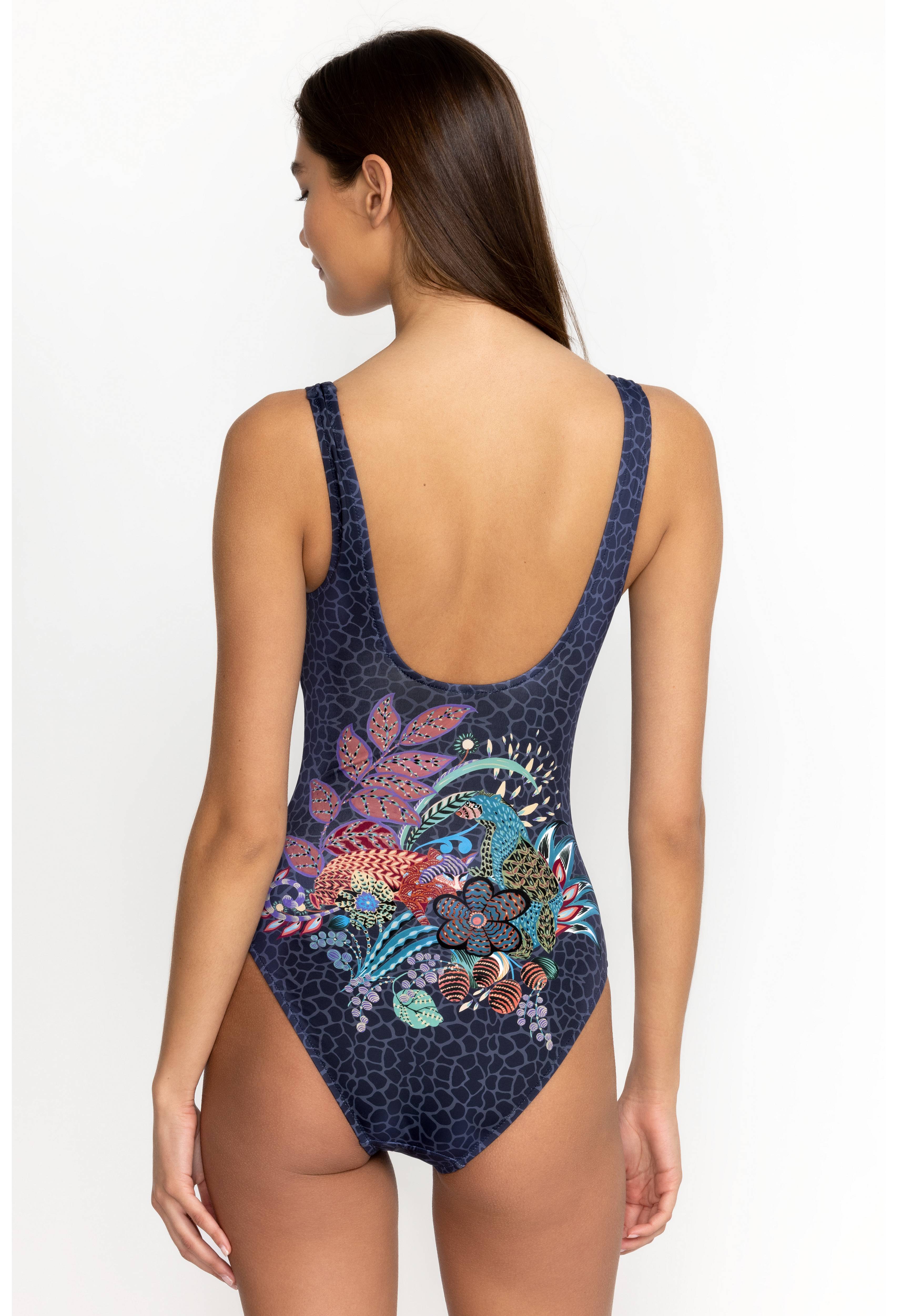 Sea Owl Square Neck One Piece, , large image number 3
