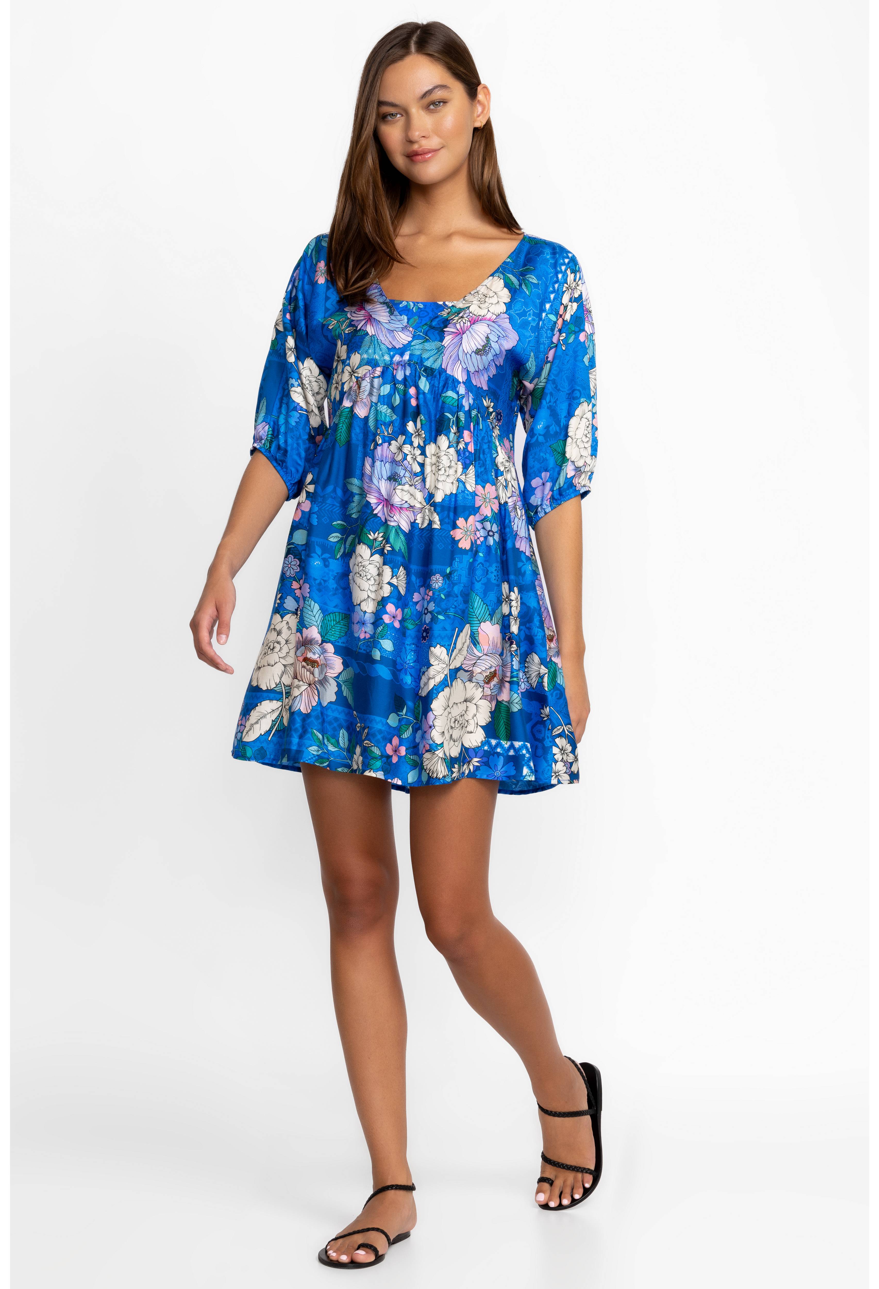 BLUE DOVE A-LINE COVERUP, , large image number 1