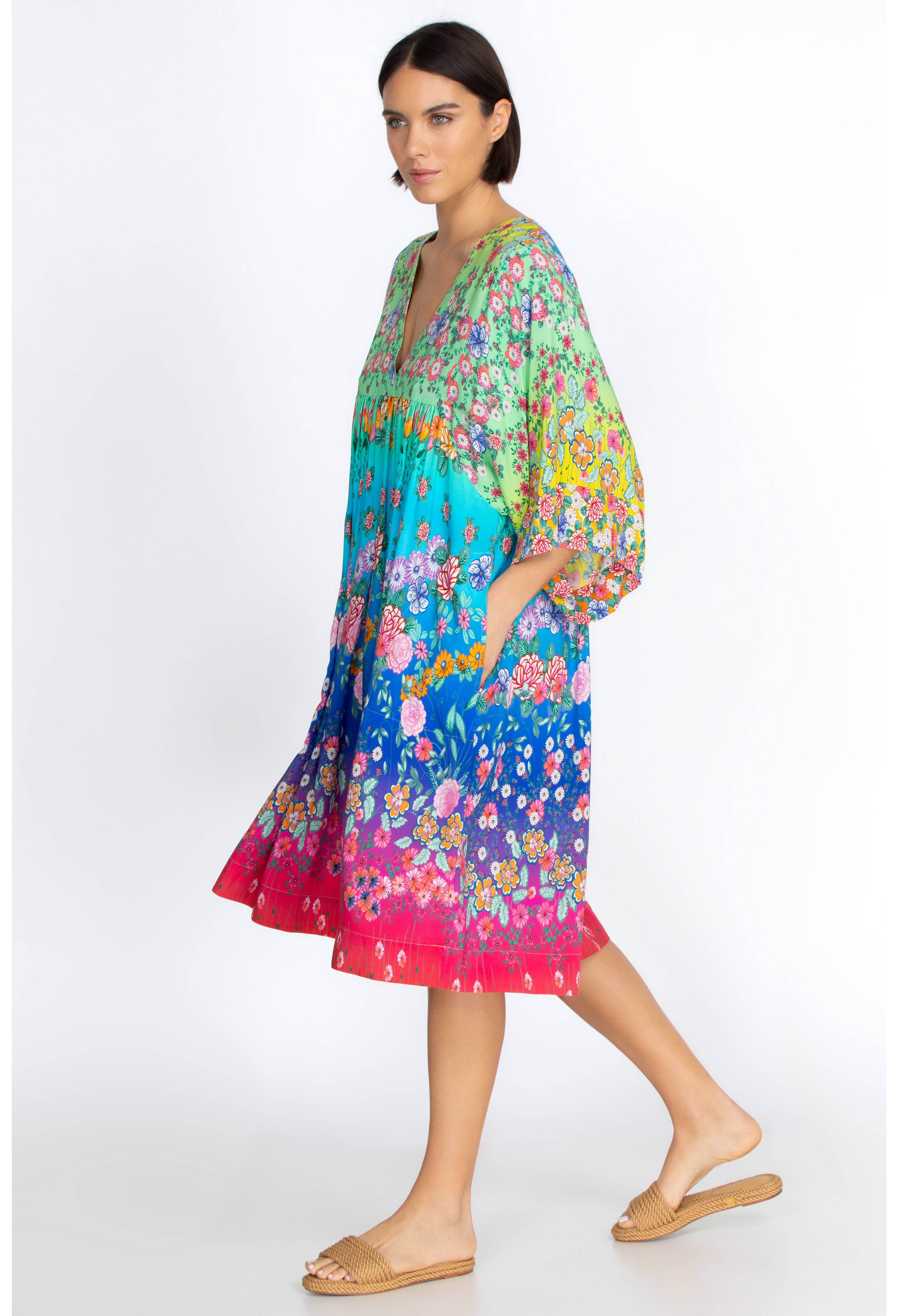 Rainbow Easy Cover-Up Dress, , large image number 3