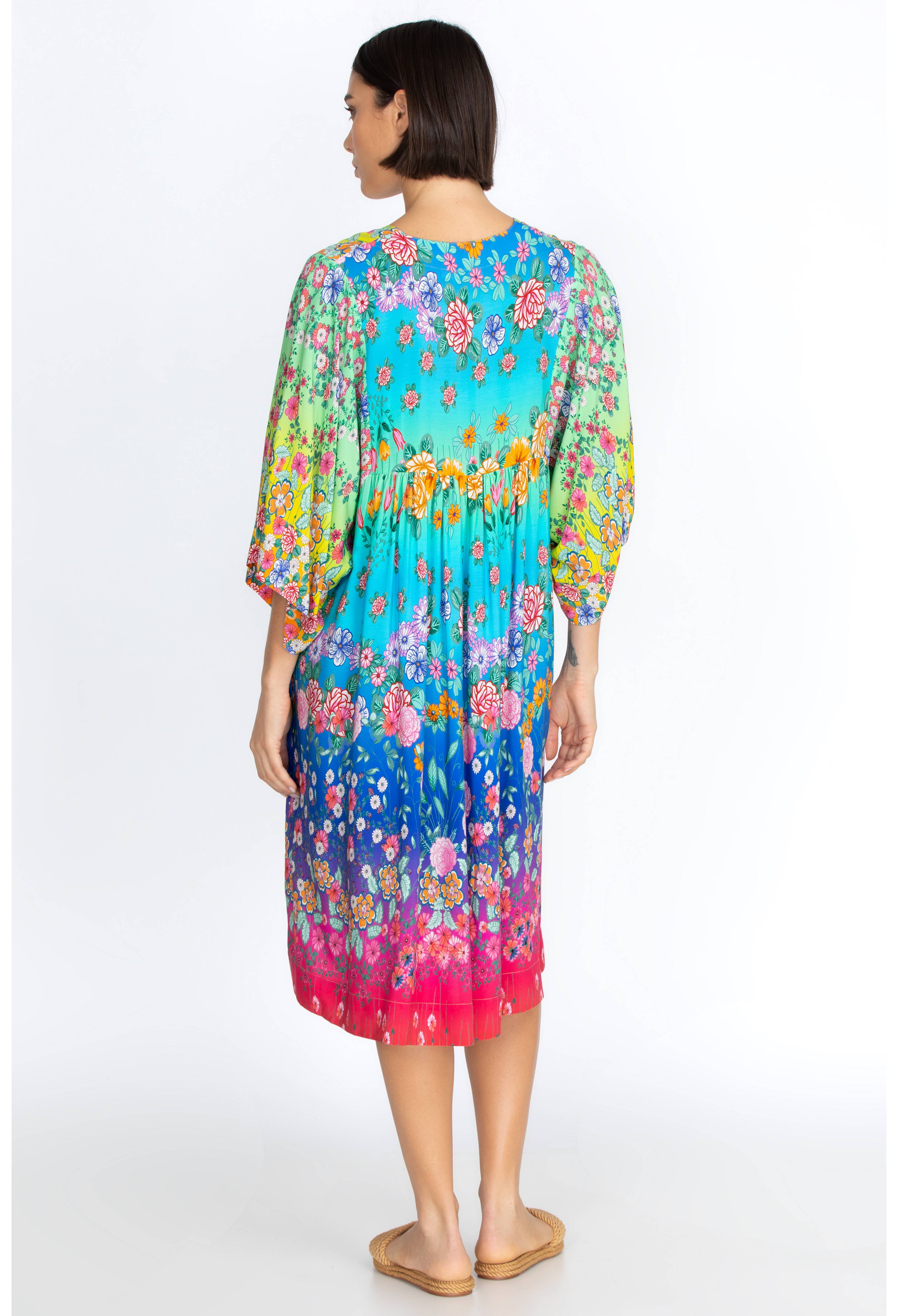 Rainbow Easy Cover-Up Dress, , large image number 4