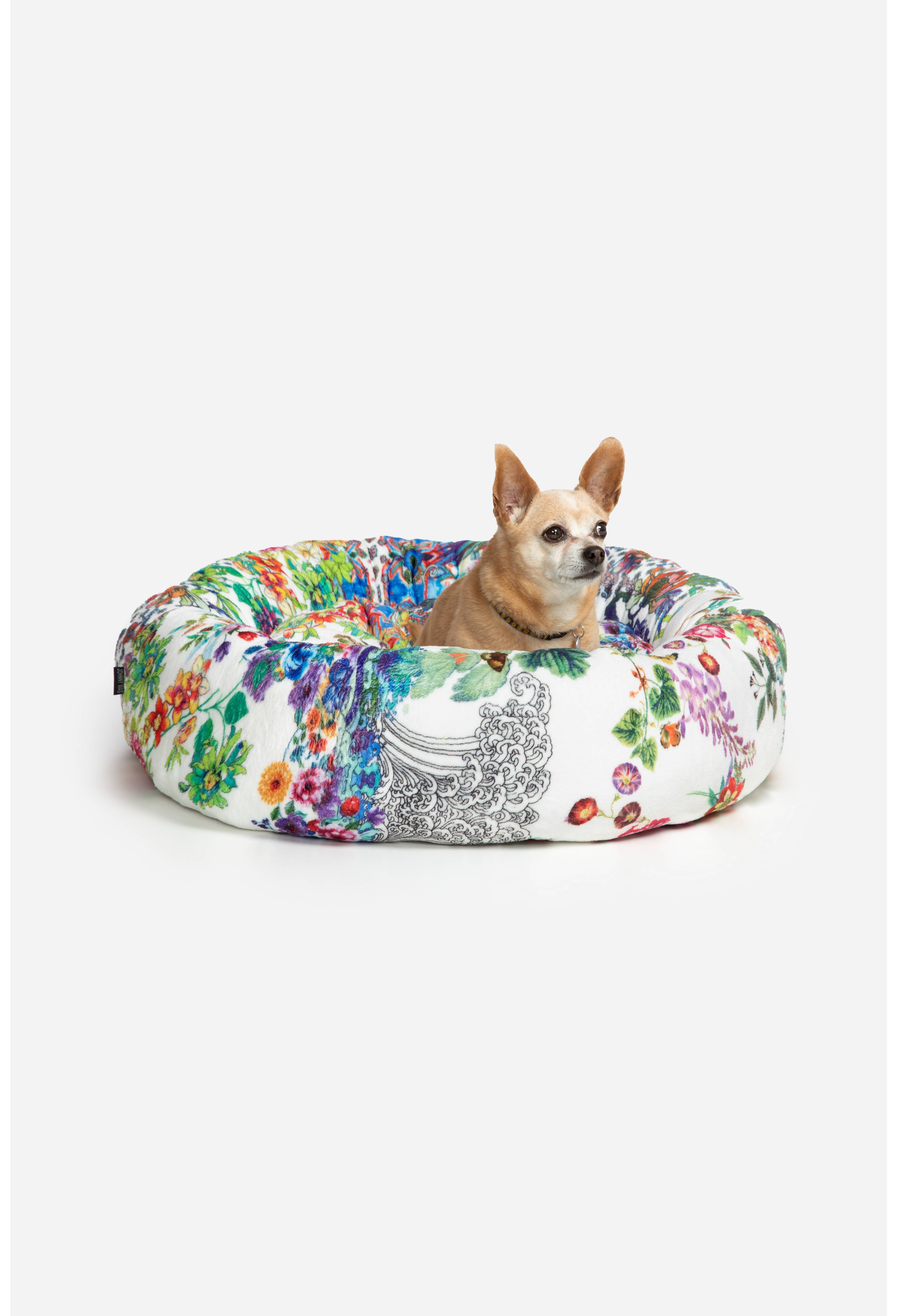 Dreamer White Small Dog Bed, , large image number 1