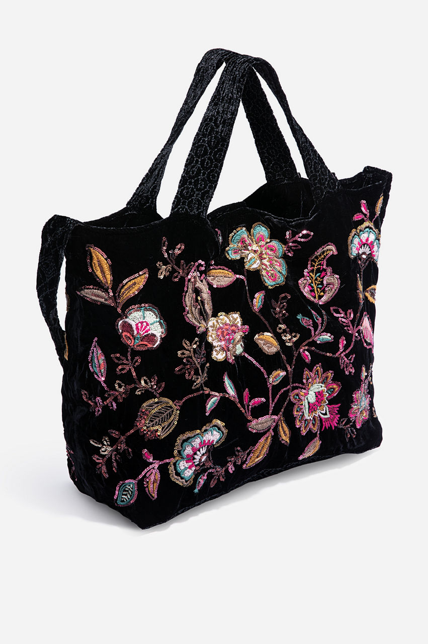 Embroidered Mesh Bag Monogrammed Mesh Bag Collecting Bag 