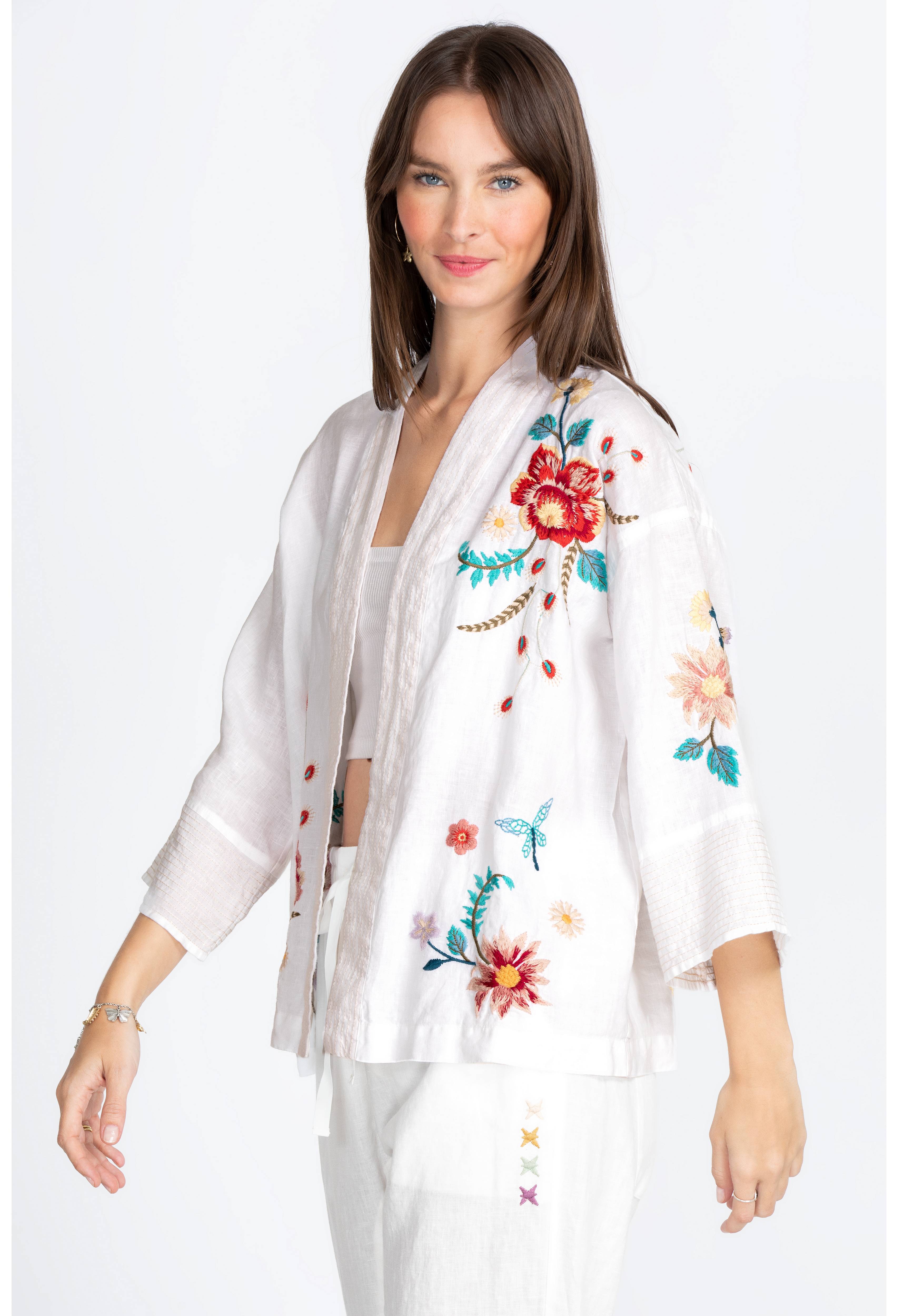Grace Cropped Kimono, , large image number 1