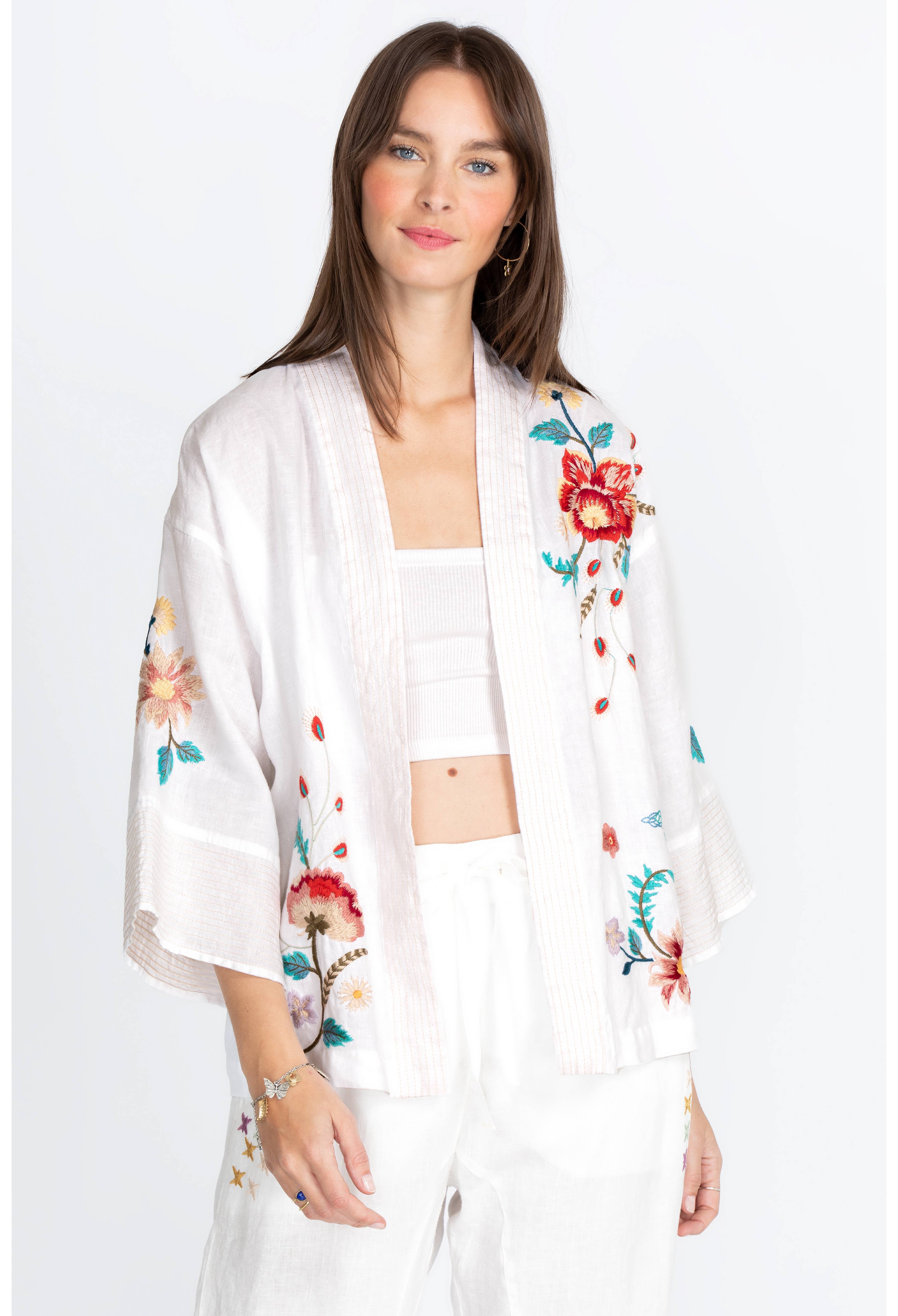 Grace Cropped Kimono, , large image number 2