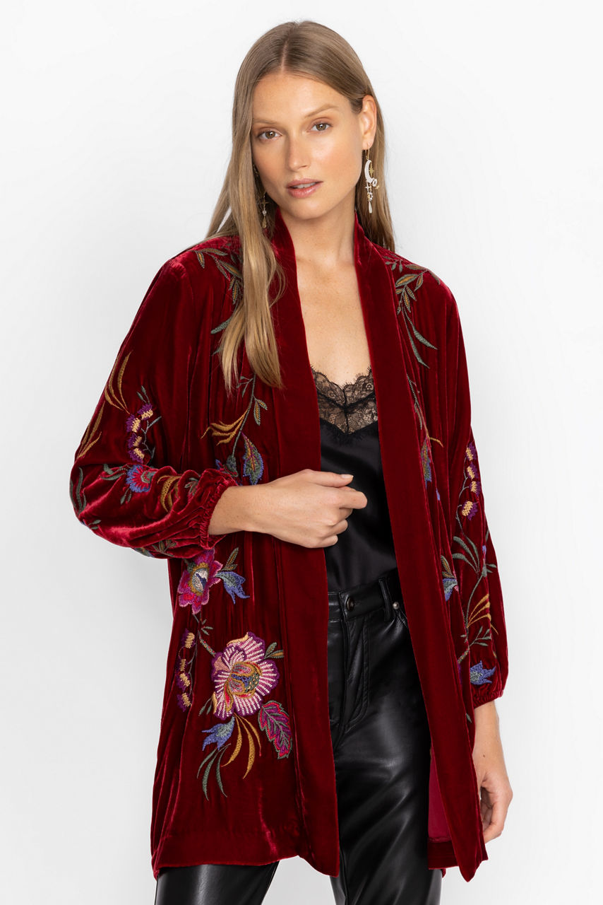 Buy Sidonia Bishop Sleeve Kimono | Johnny Was