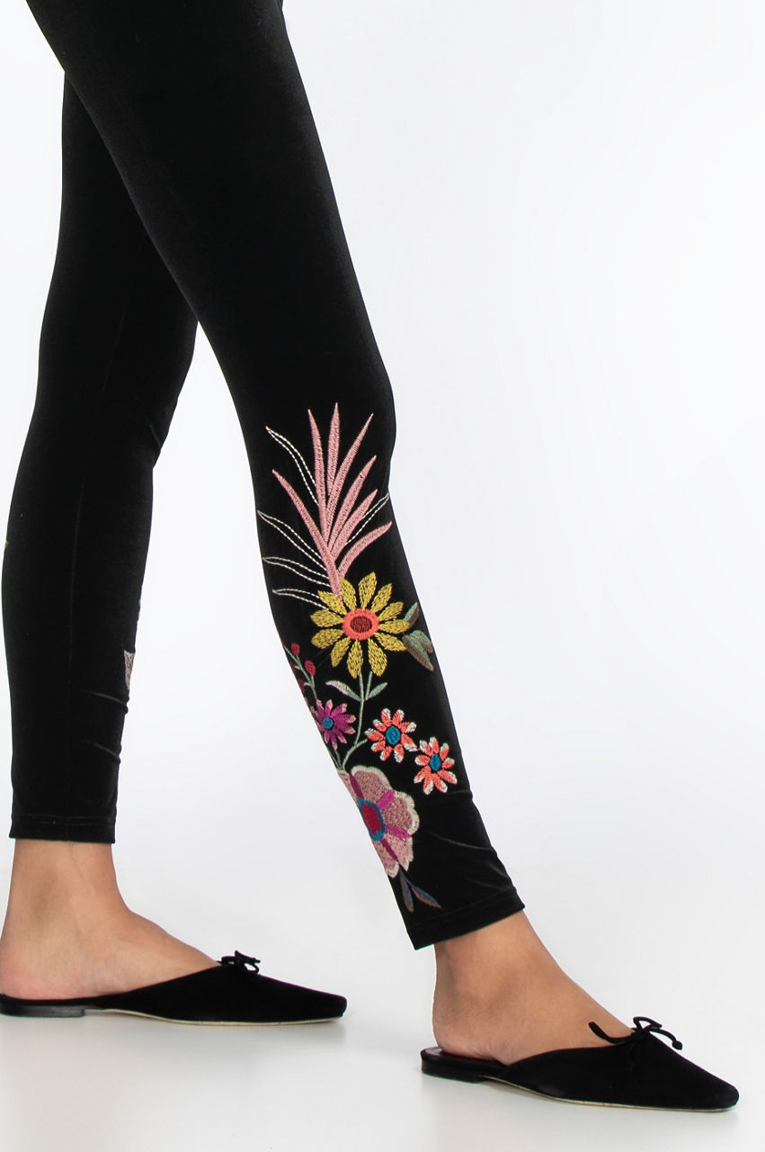 Buy Tiarei Stretch Velvet Legging