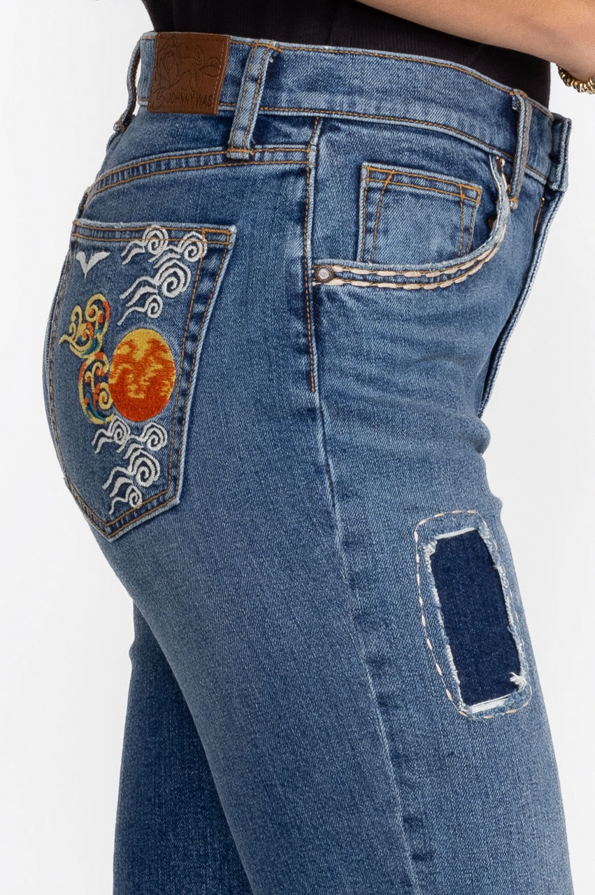 Heron Cropped Baby Boot Jean