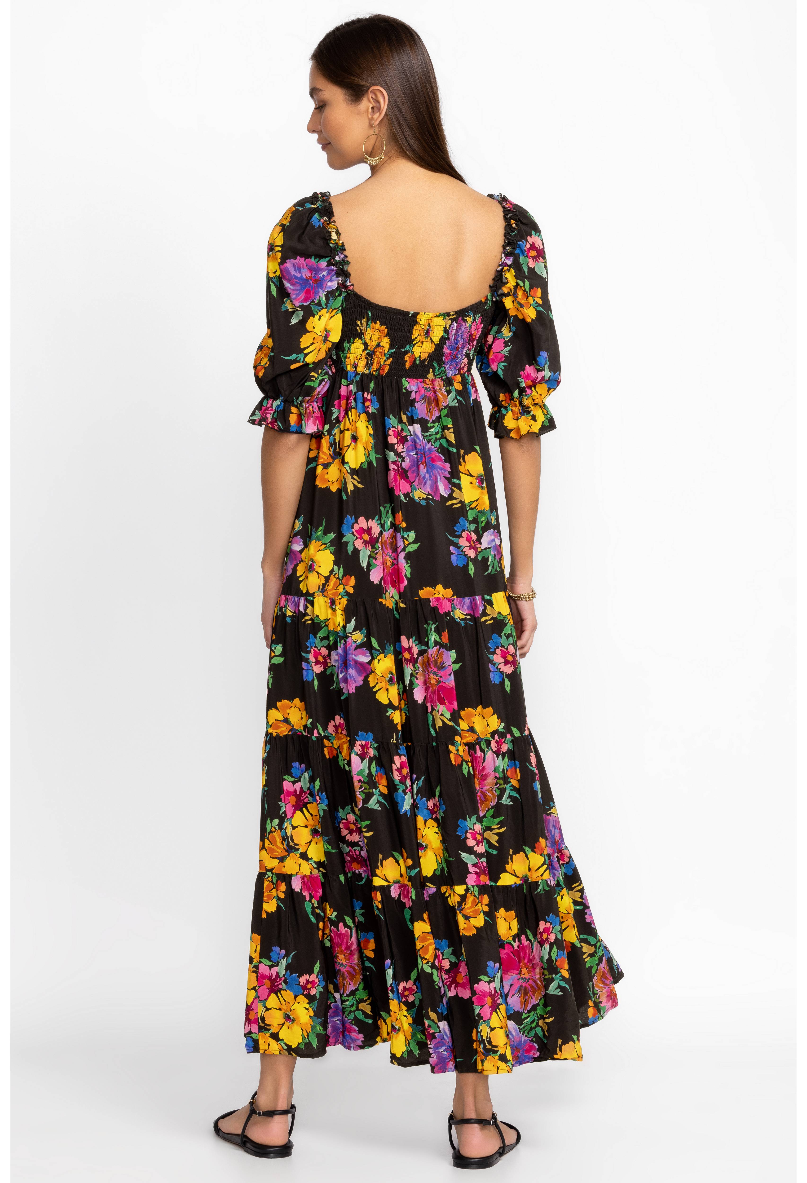 Poppy Silk Maxi Dress, , large image number 4