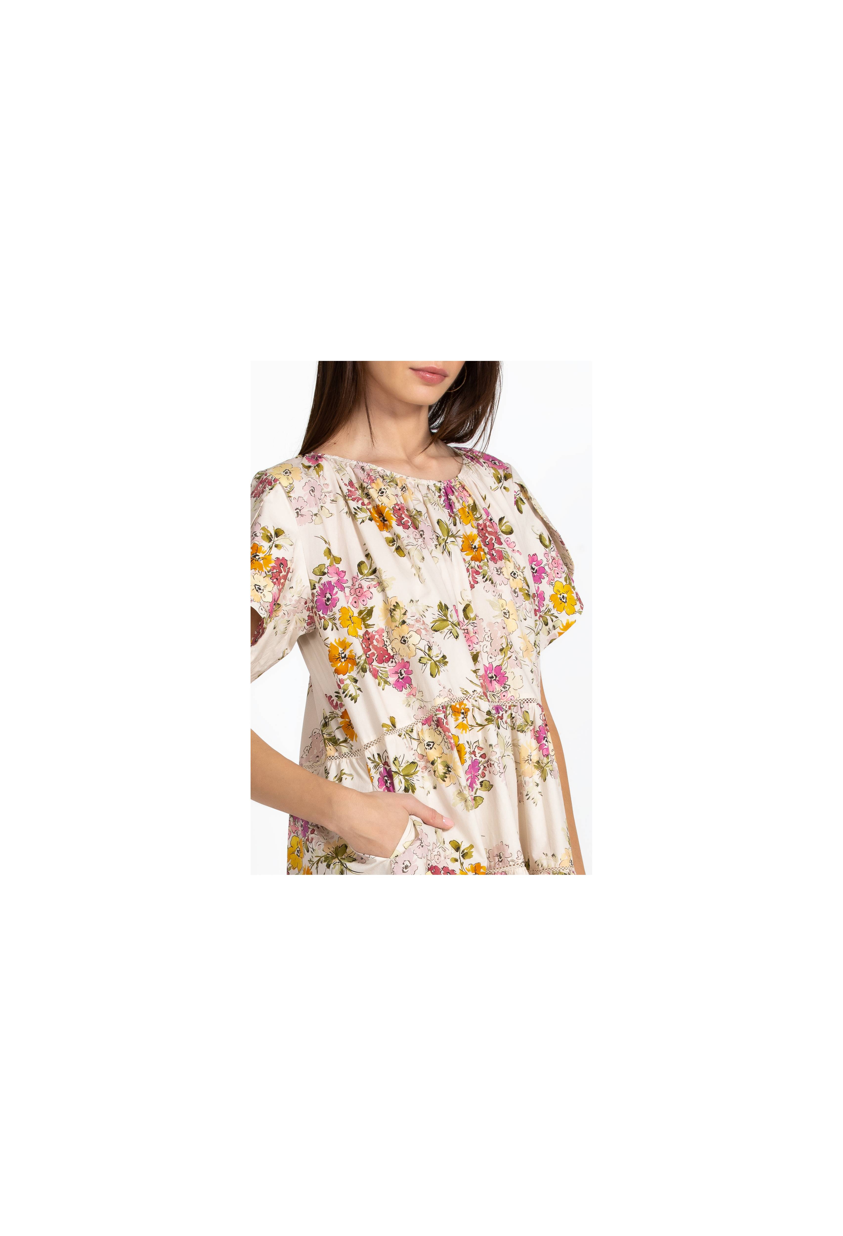 Magnolia Tiered Mini Dress, , large image number 5