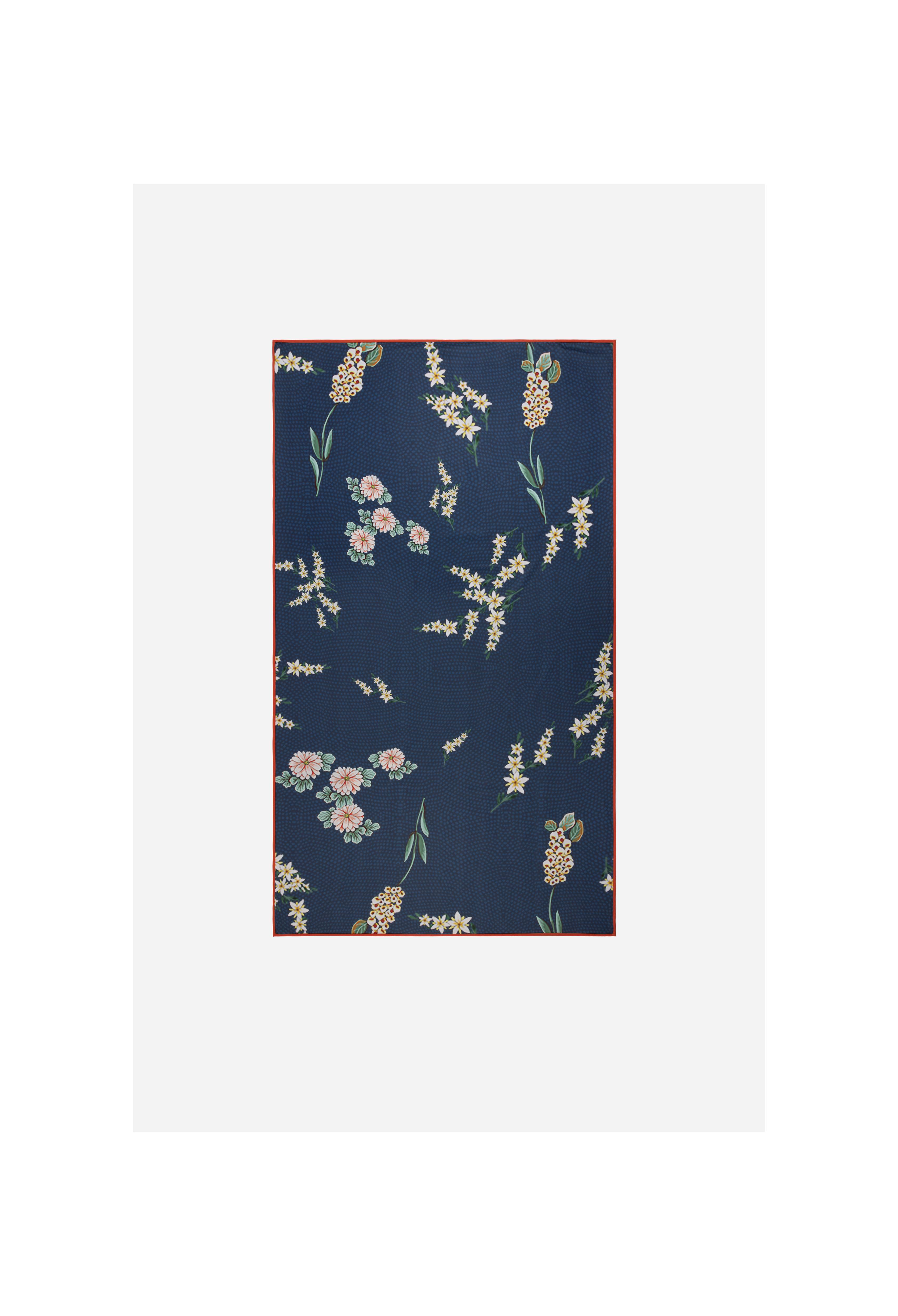 Mia Floral Border Beach Towel, , large image number 3