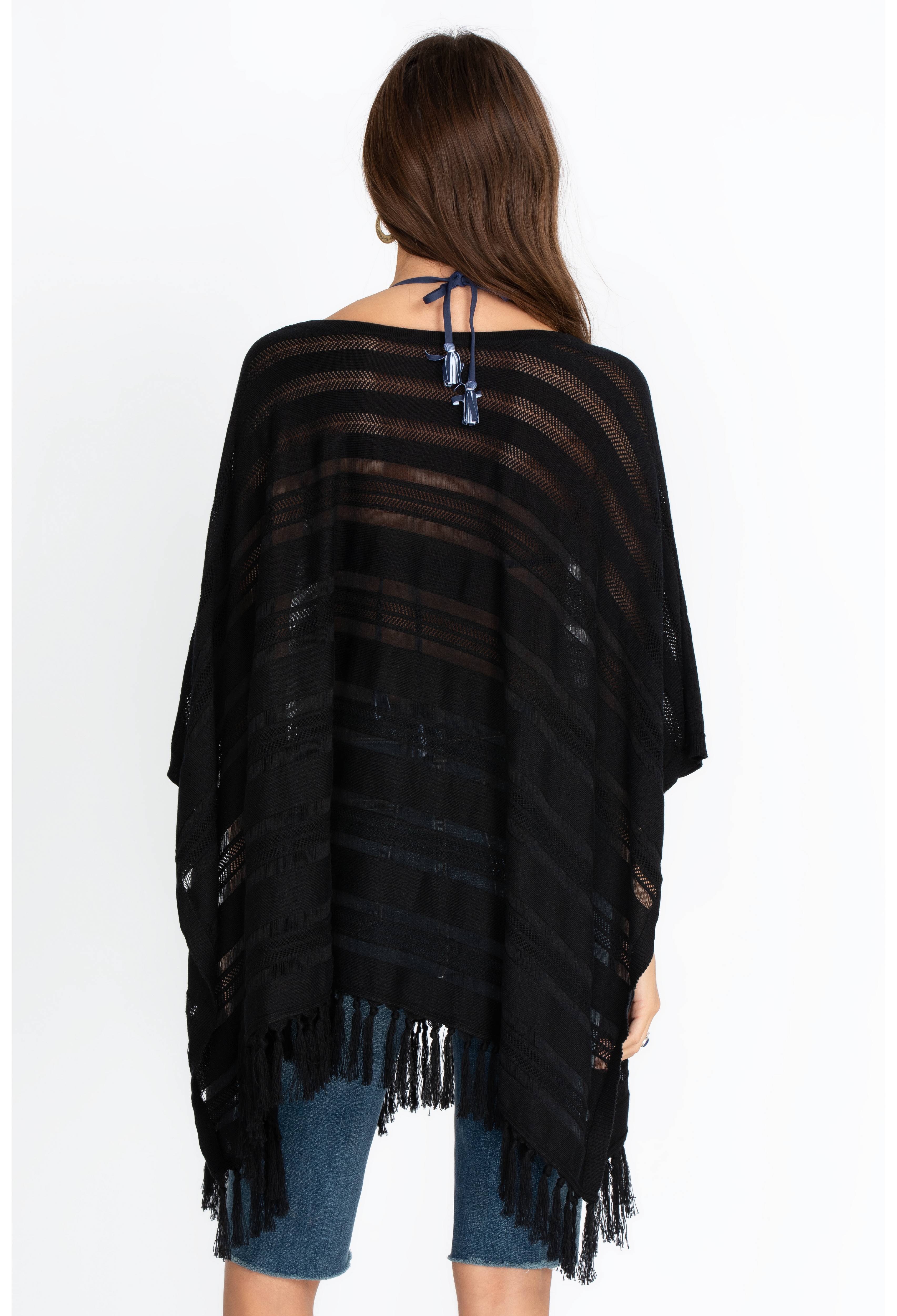 Open Work Poncho, , large image number 4