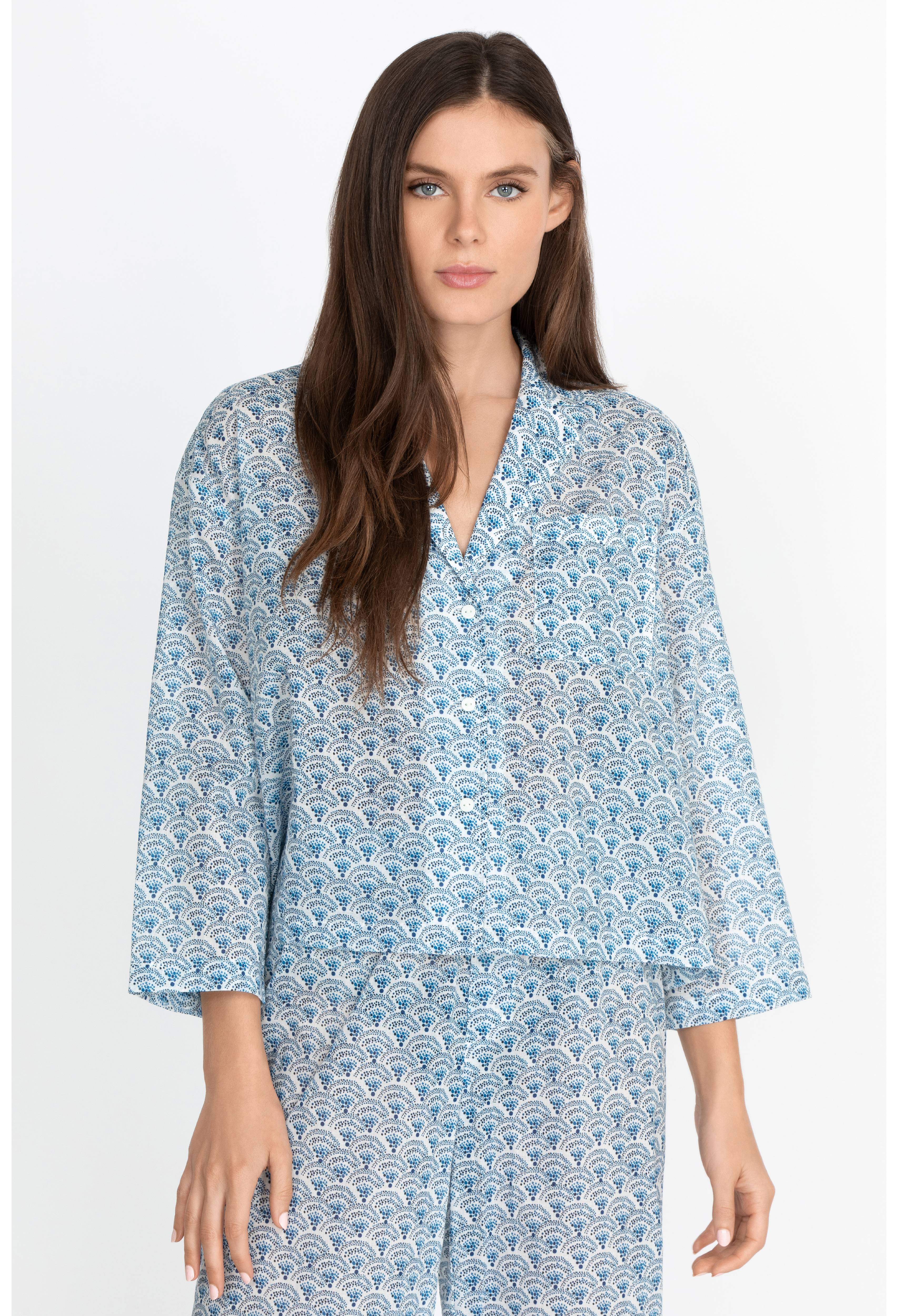 Button Down Sleep Top, , large image number 1