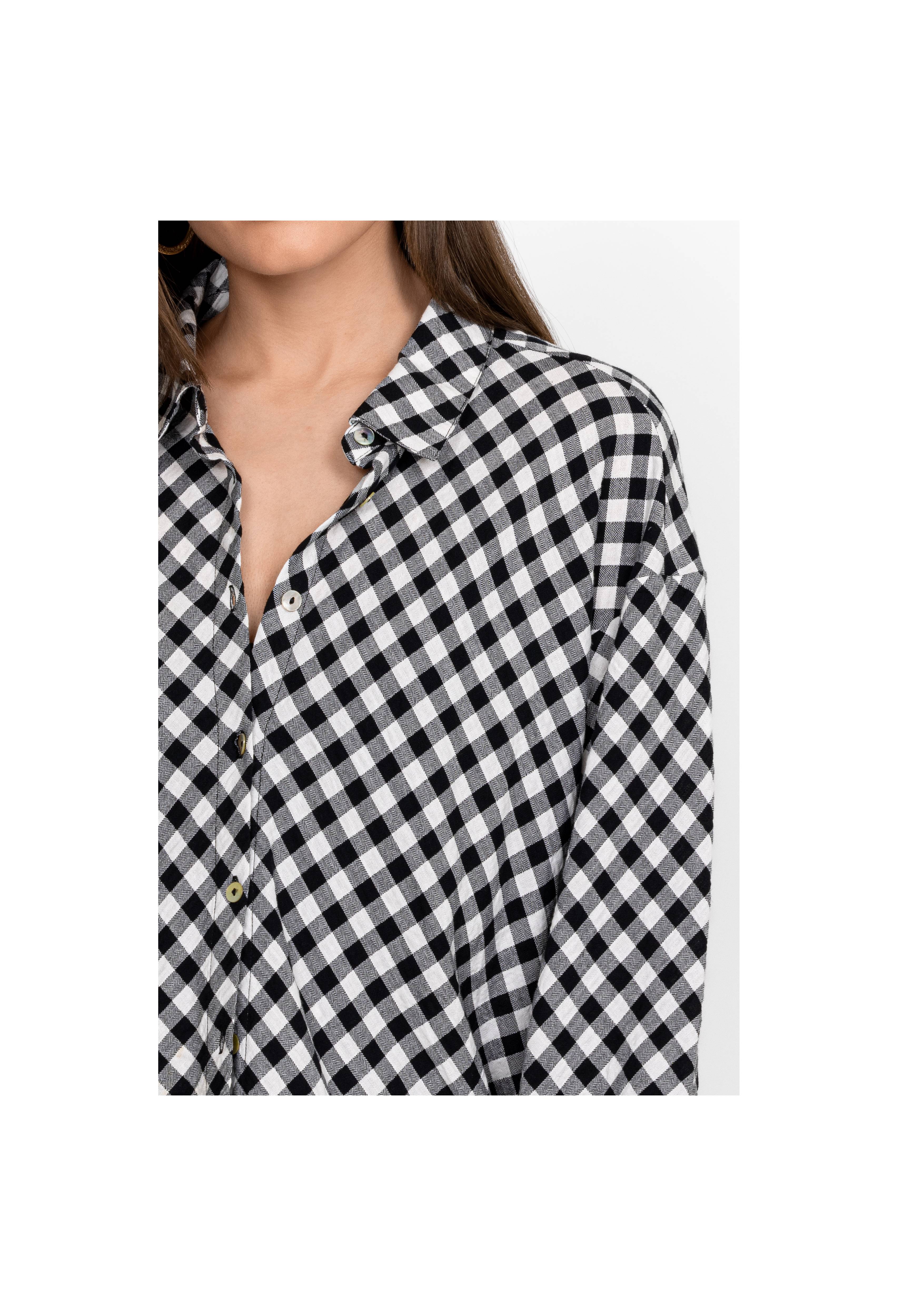 High Low Button Shirt, , large image number 5