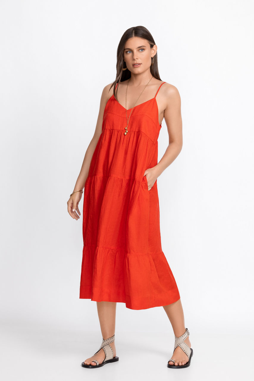 By Anthropologie Seamless Lacy Pointelle Slip Dress