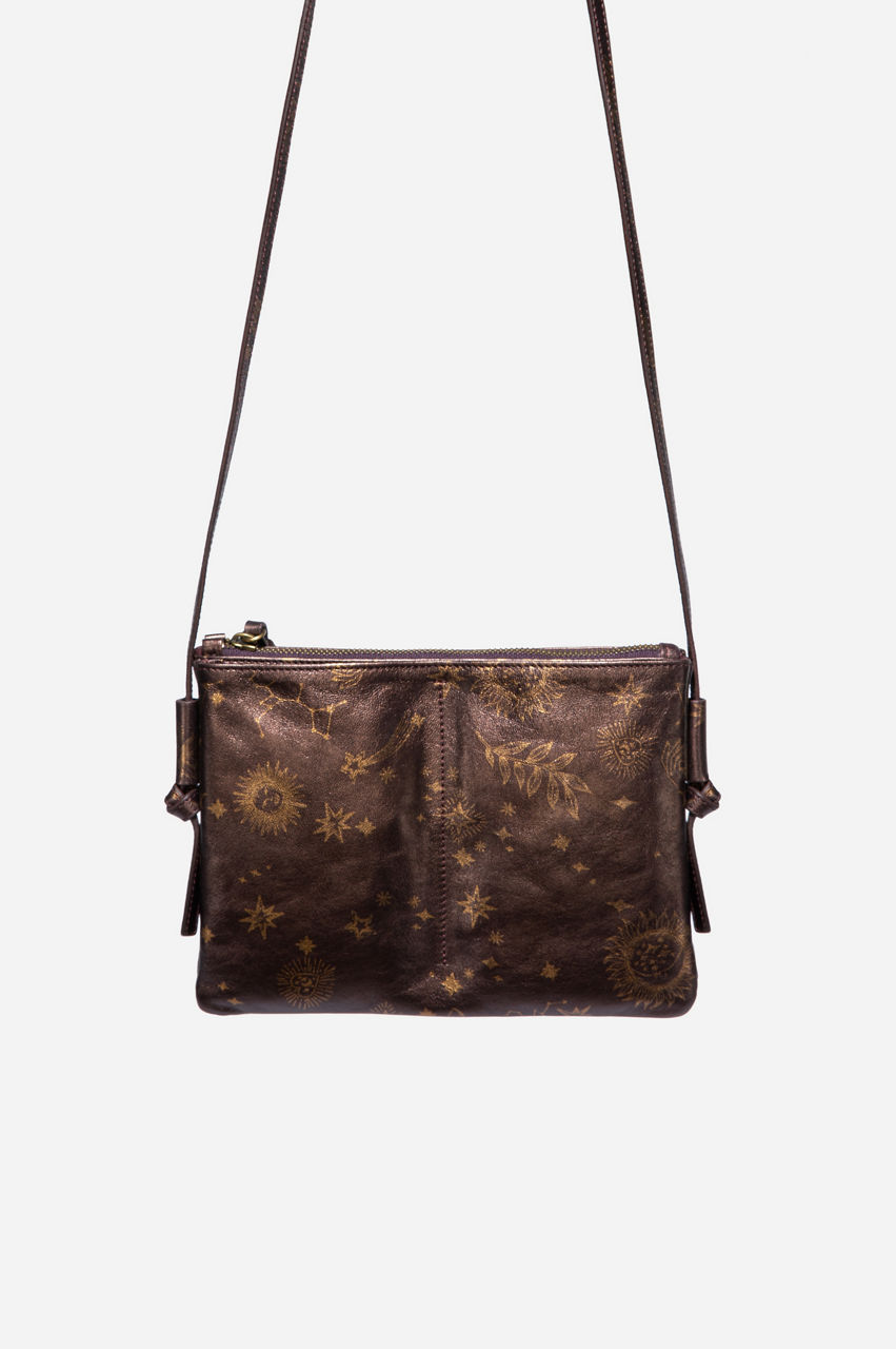 Italian Leather Clutch/Crossbody Bag