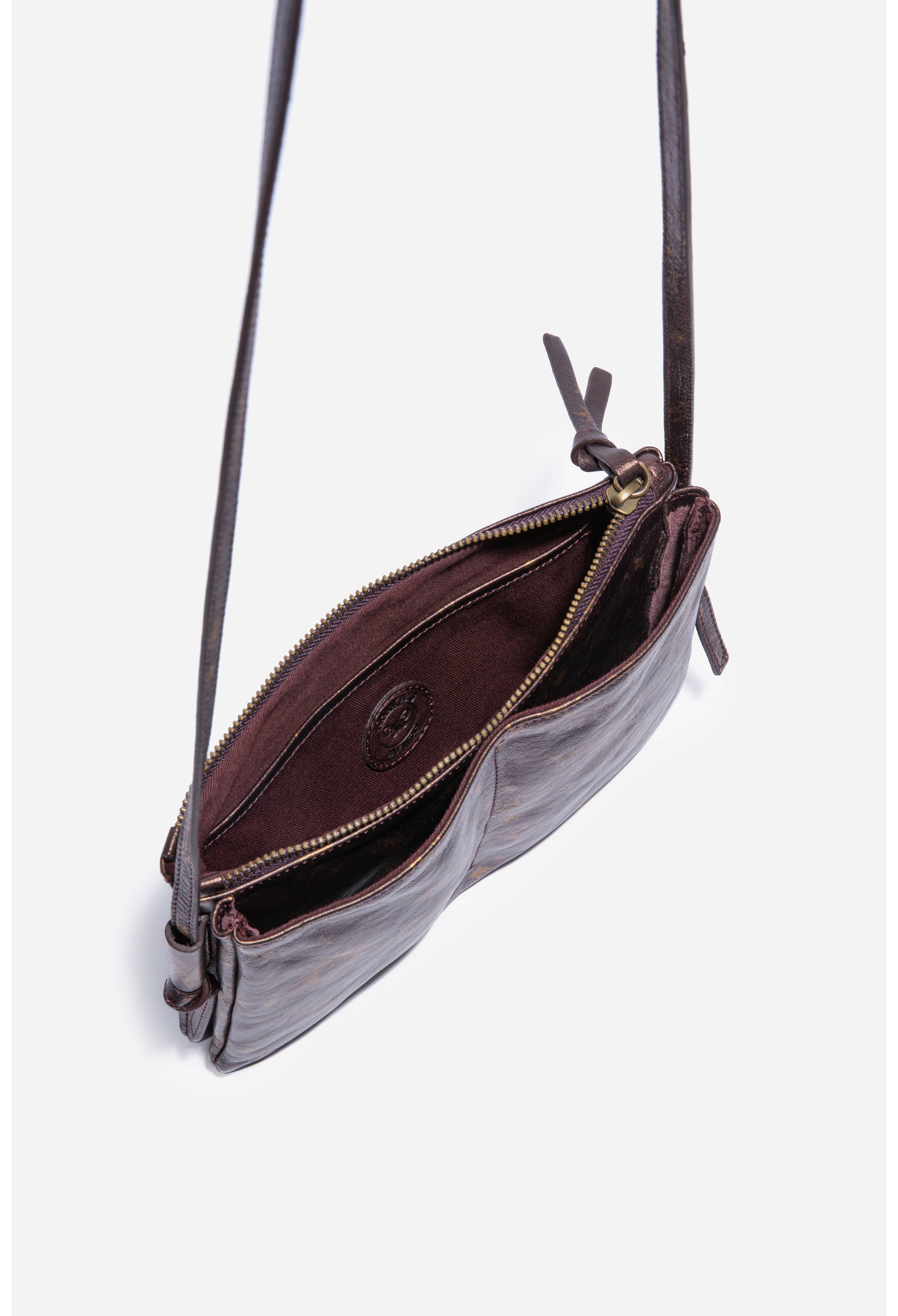 Asteria Italian Leather Crossbody Bag, , large image number 4
