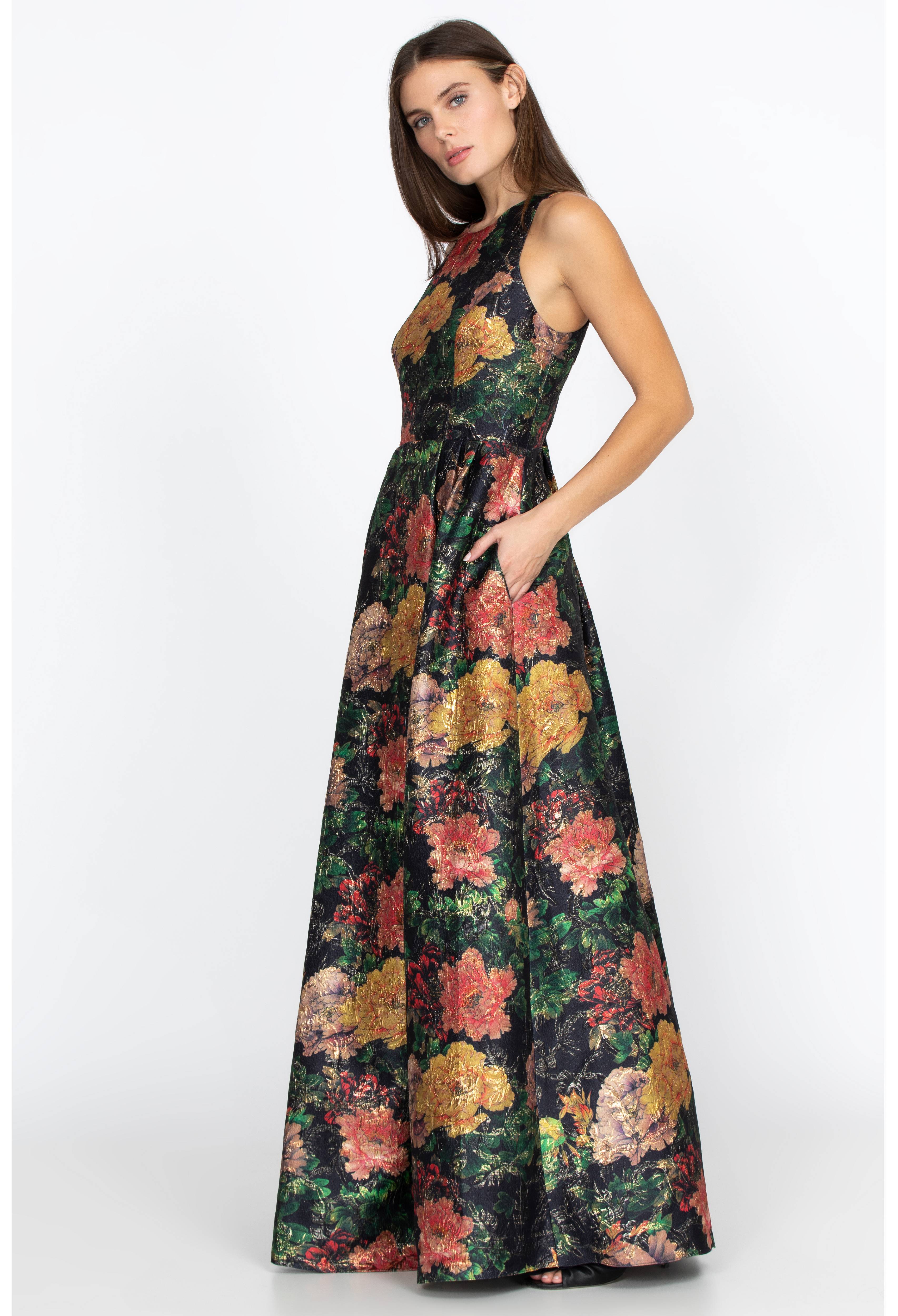 Bayani Jacquard Dress, , large image number 3