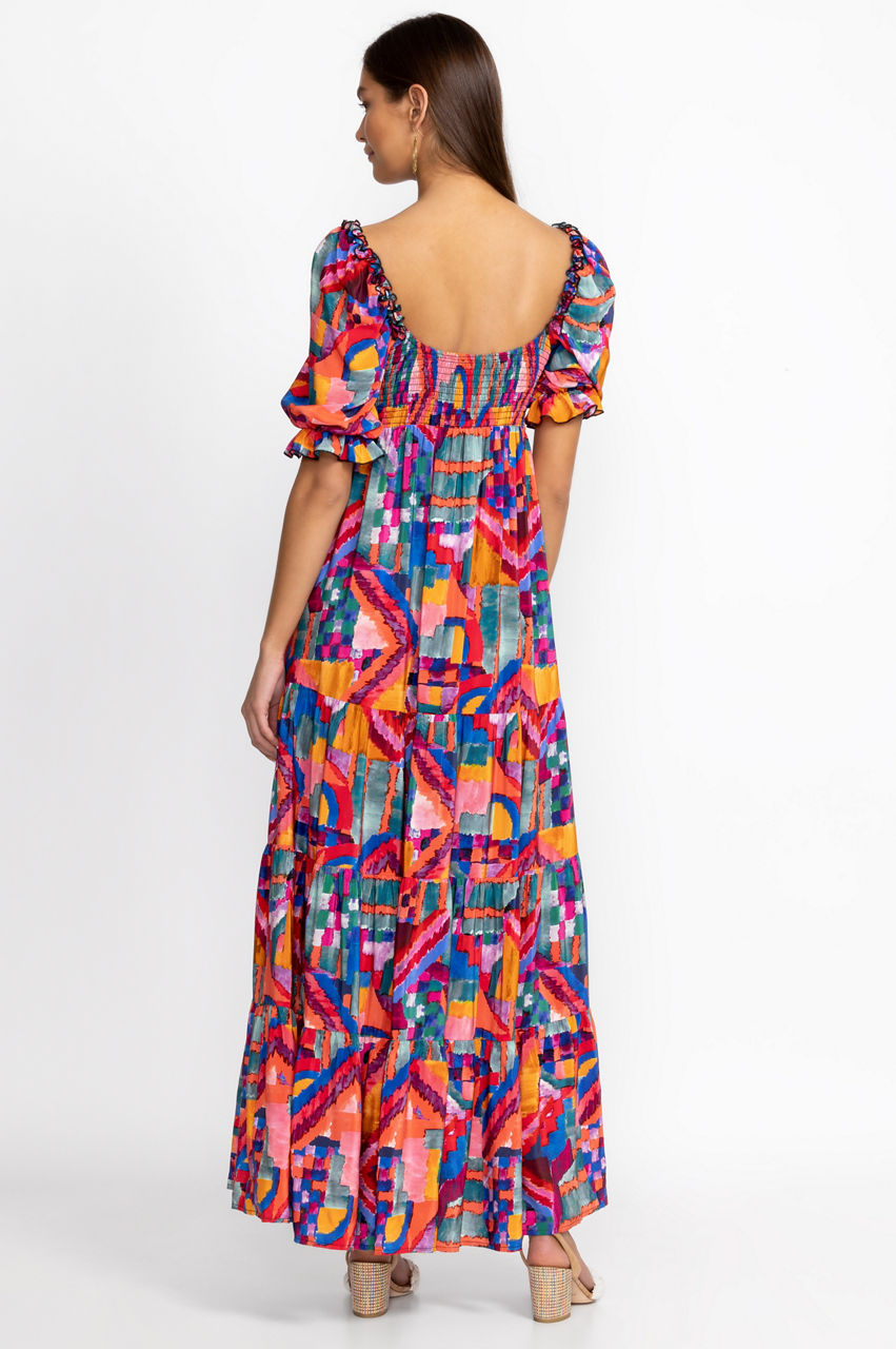 Summer Daydream Silk Maxi Dress