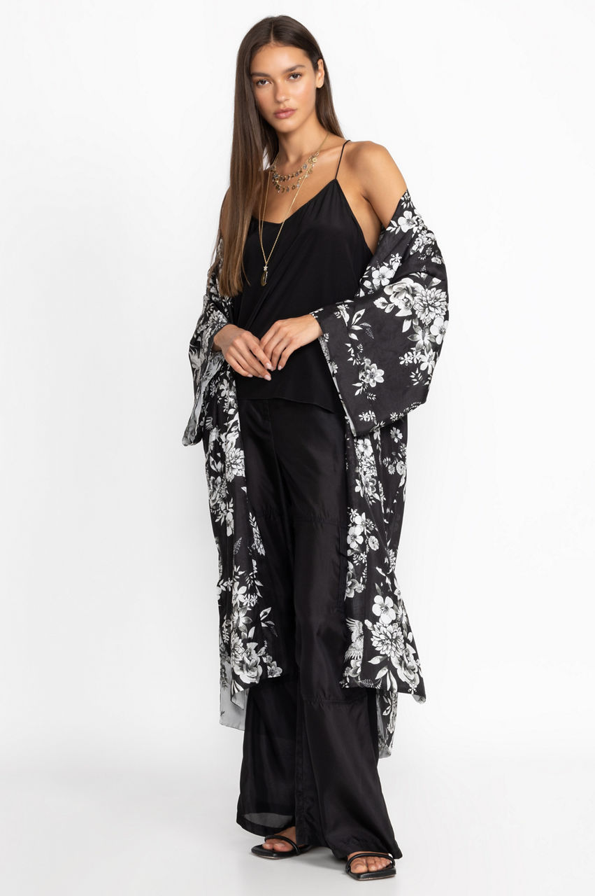 Women\'s Boho Kimonos Dusters & Was Silk Johnny - | Kimonos