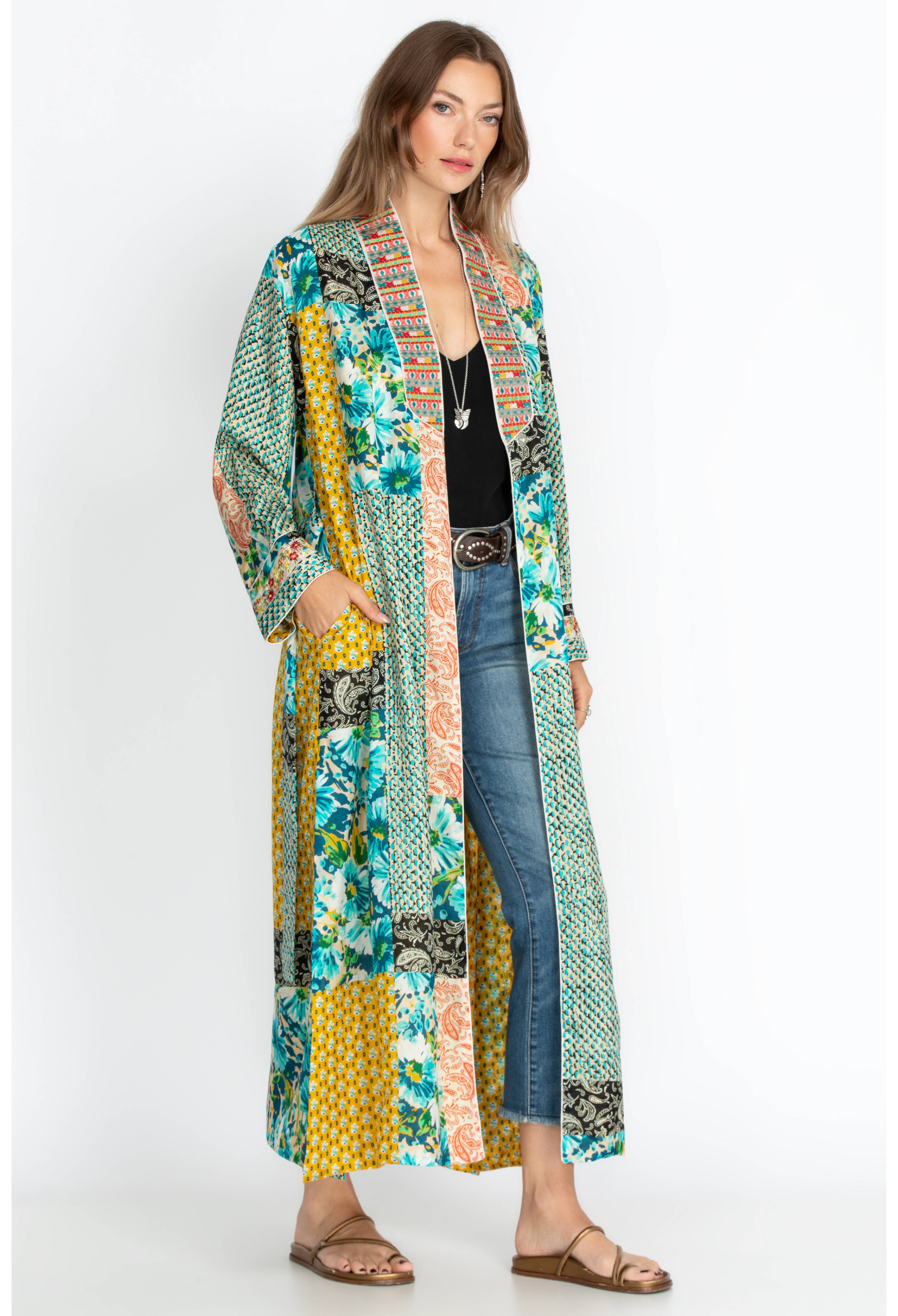 Paisley Tove Robe, , large image number 2