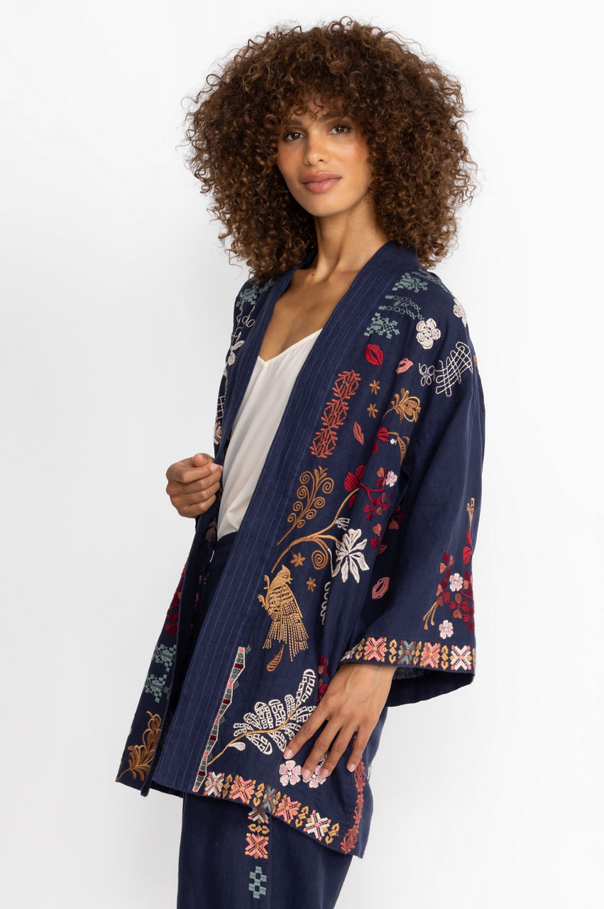 Zuzu Linen Kimono