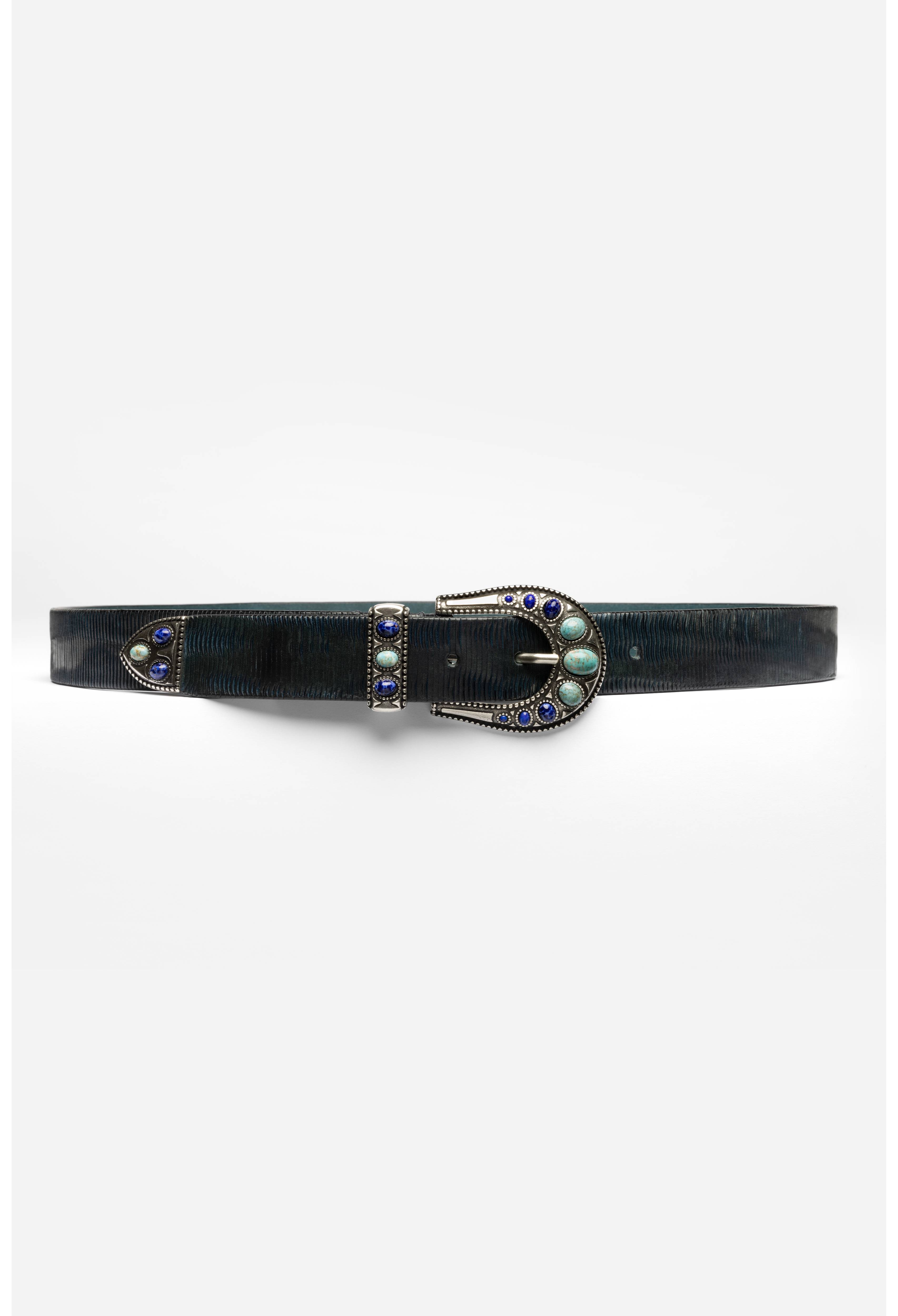 Calcolo Italian Leather Belt, , large image number 1