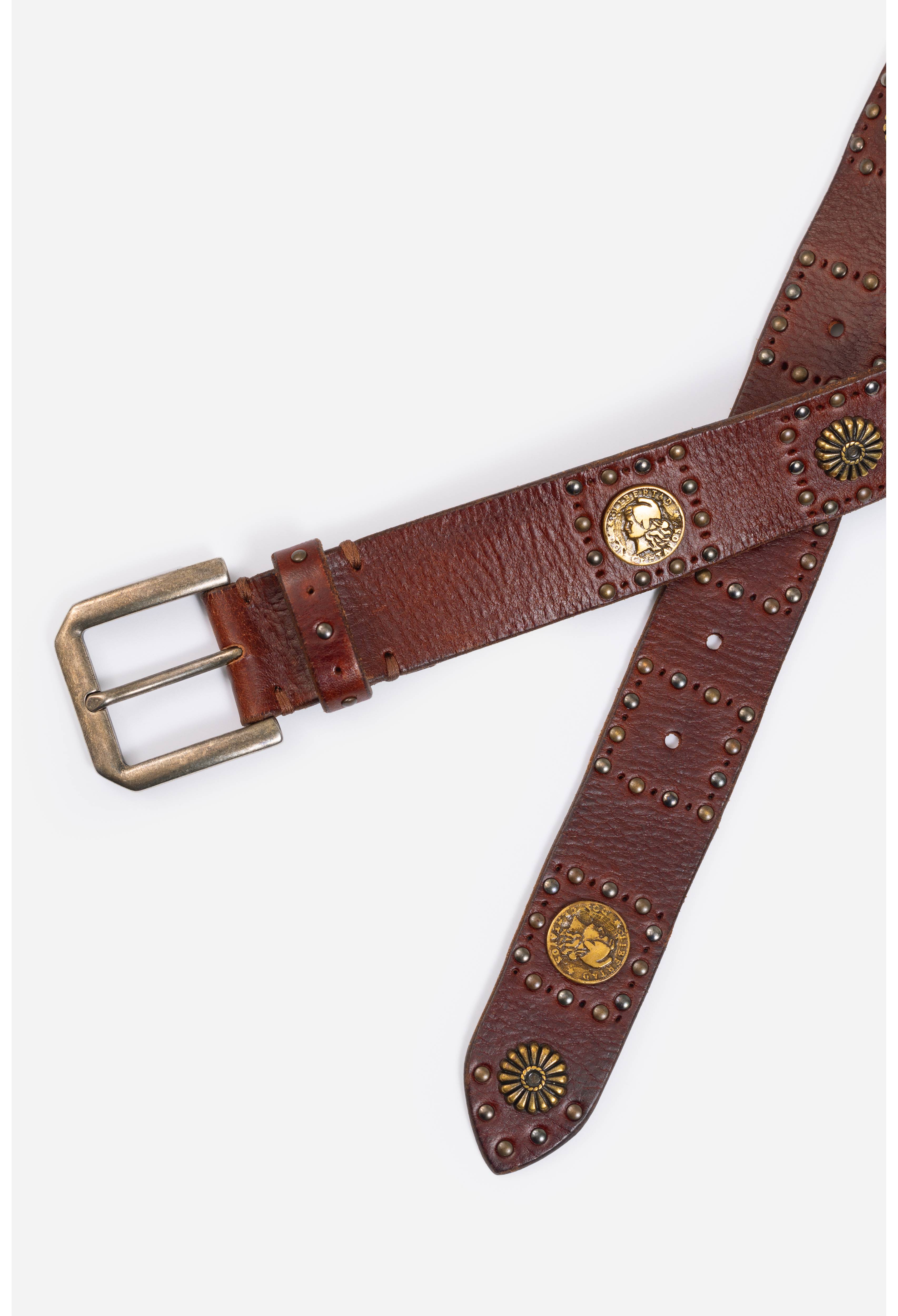 Moneta Italian Leather Belt, , large image number 2