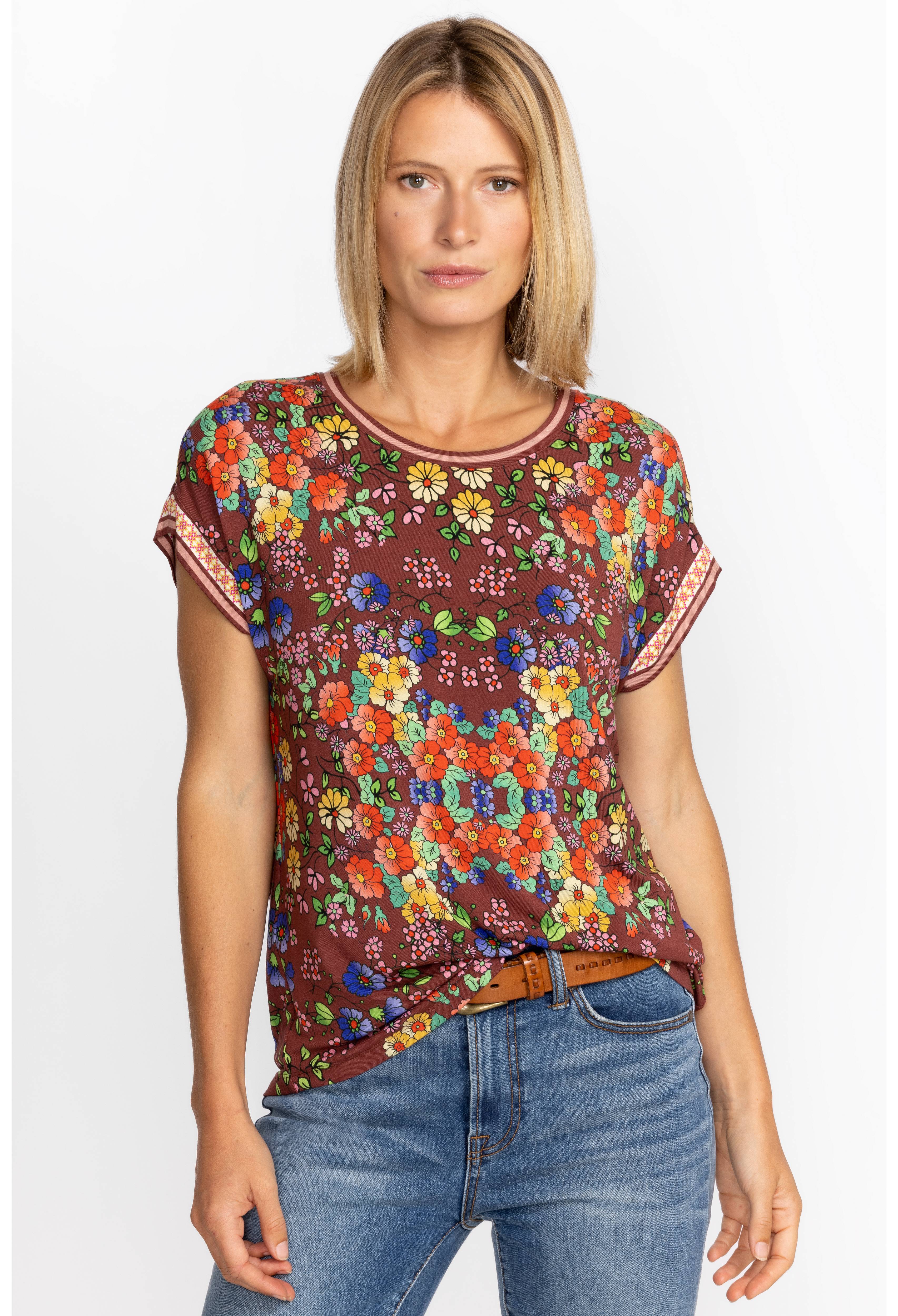 Teaberry Relaxed Tee, , large image number 1