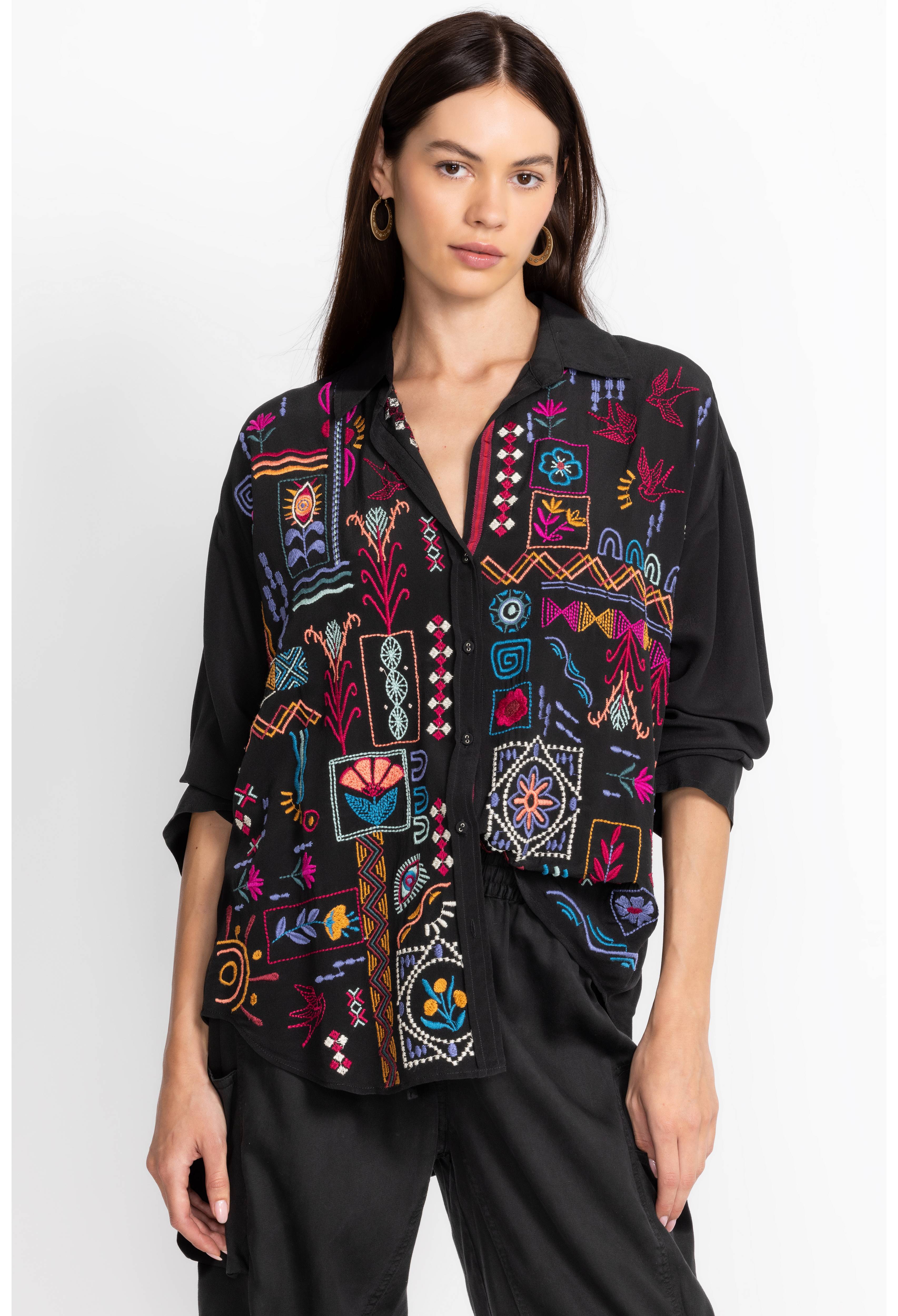Campo Relaxed Oversized Shirt, , large image number 1