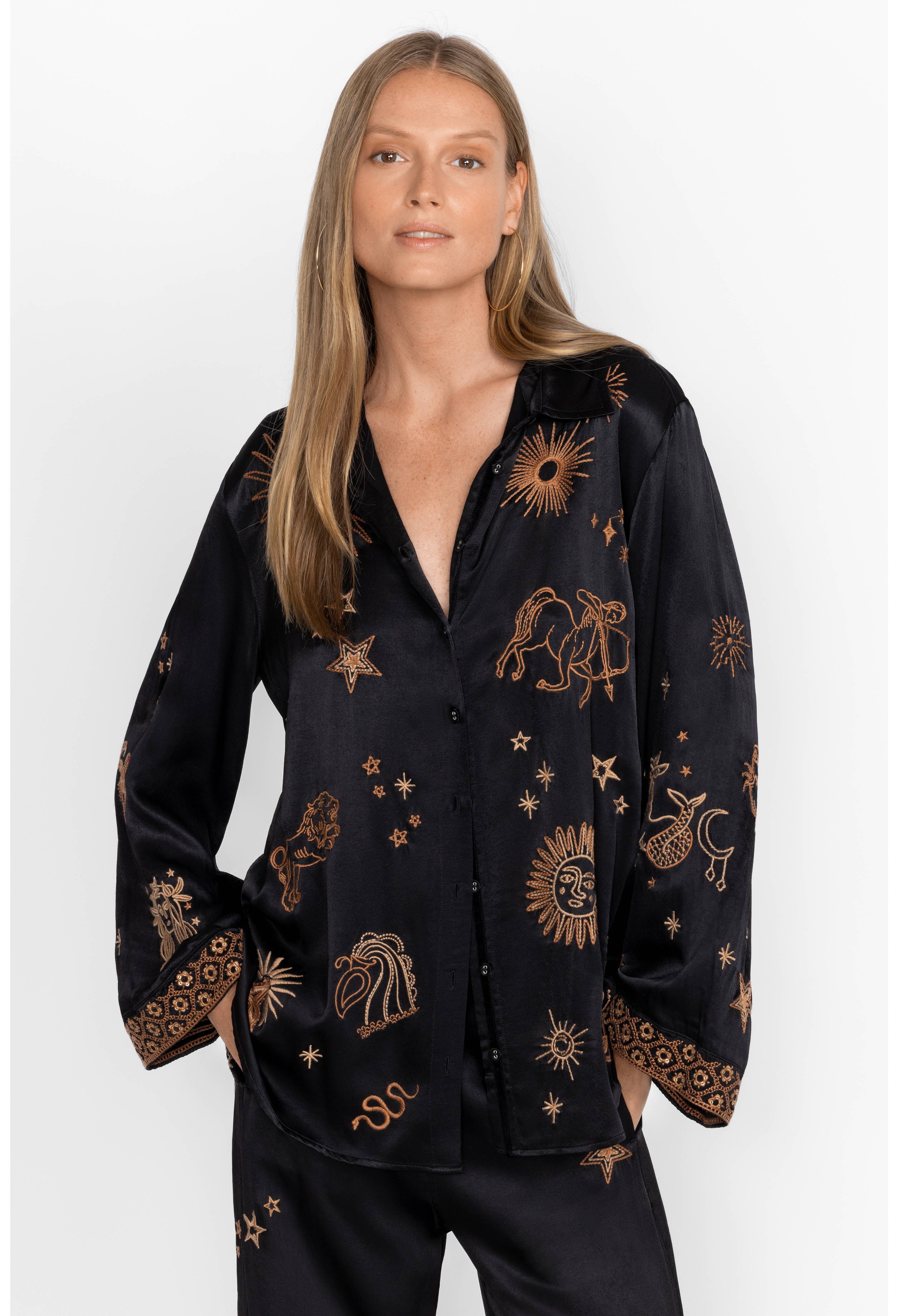 Estrella Kimono Sleeve Oversized Shirt, , large image number 1