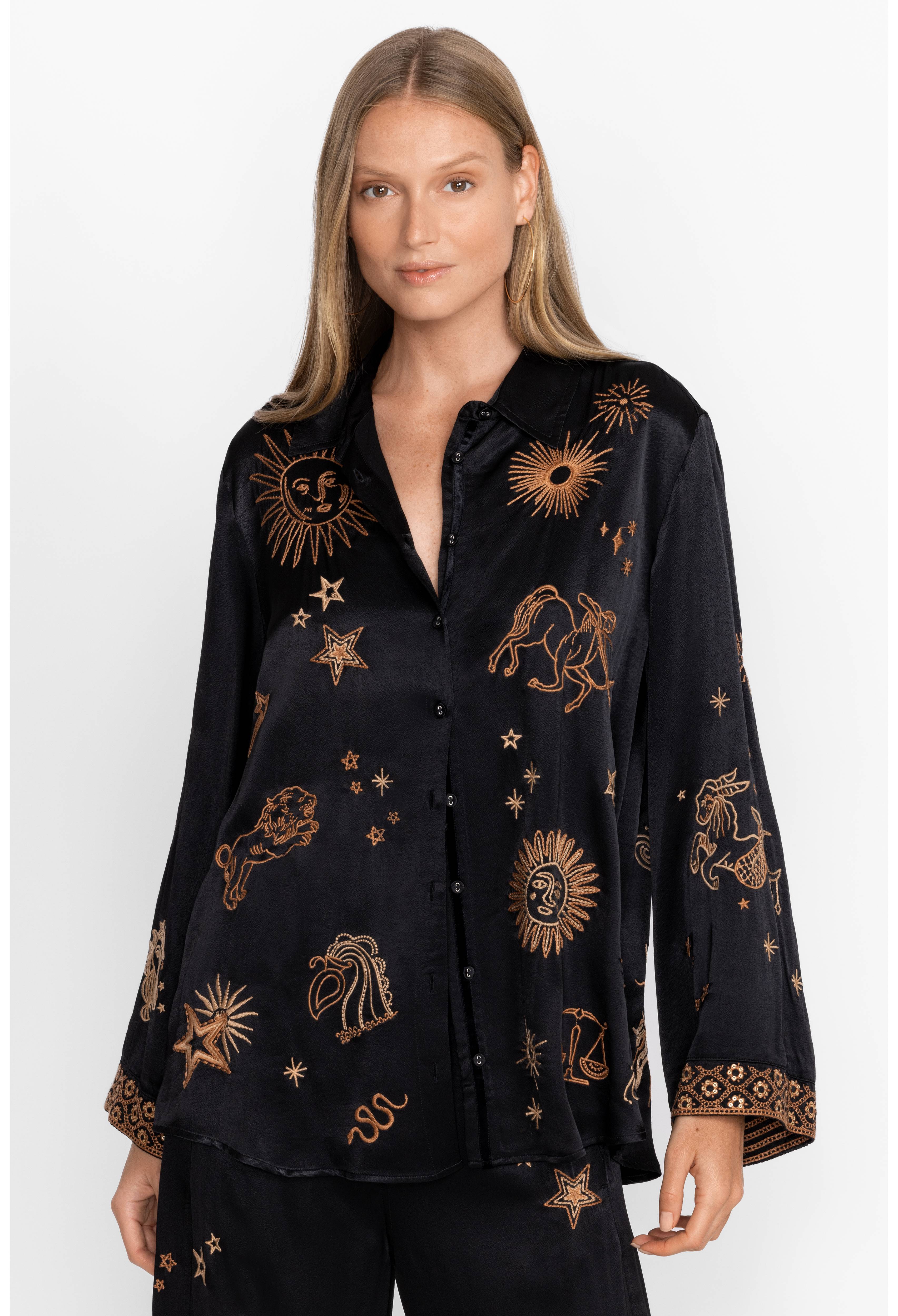 Estrella Kimono Sleeve Oversized Shirt, , large image number 3