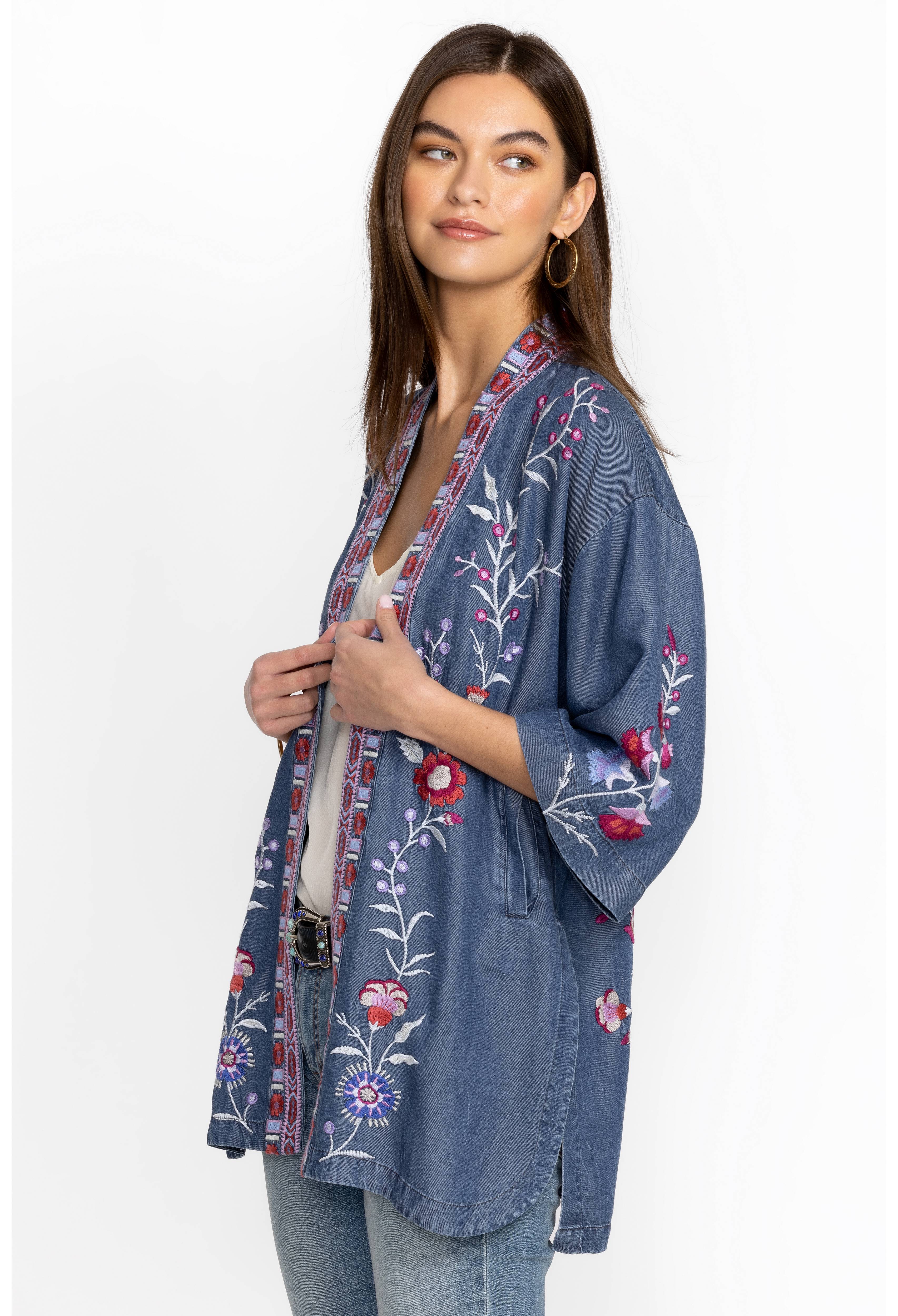 Piper Shirt Tail Kimono, , large image number 2