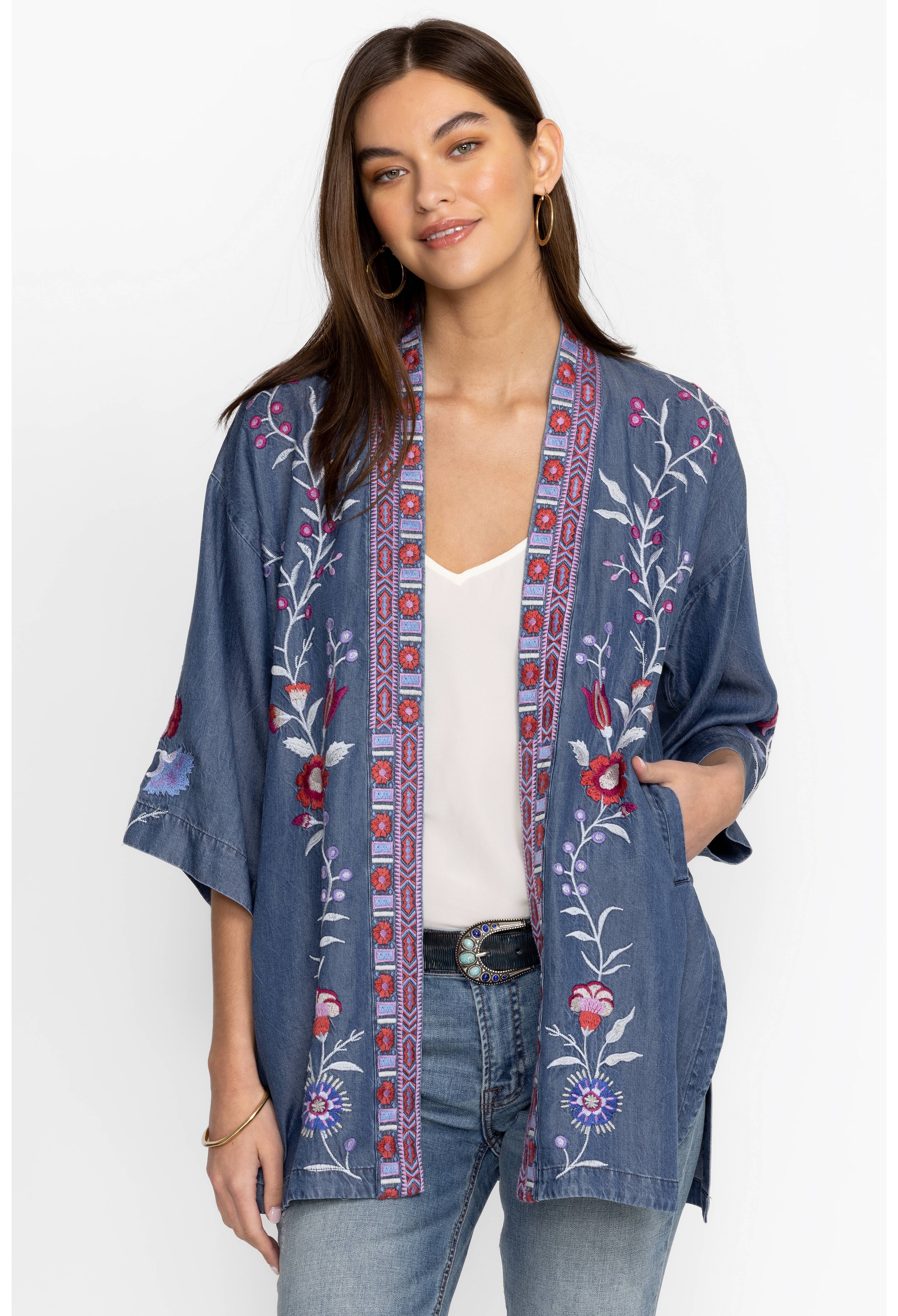 Piper Shirt Tail Kimono, , large image number 3