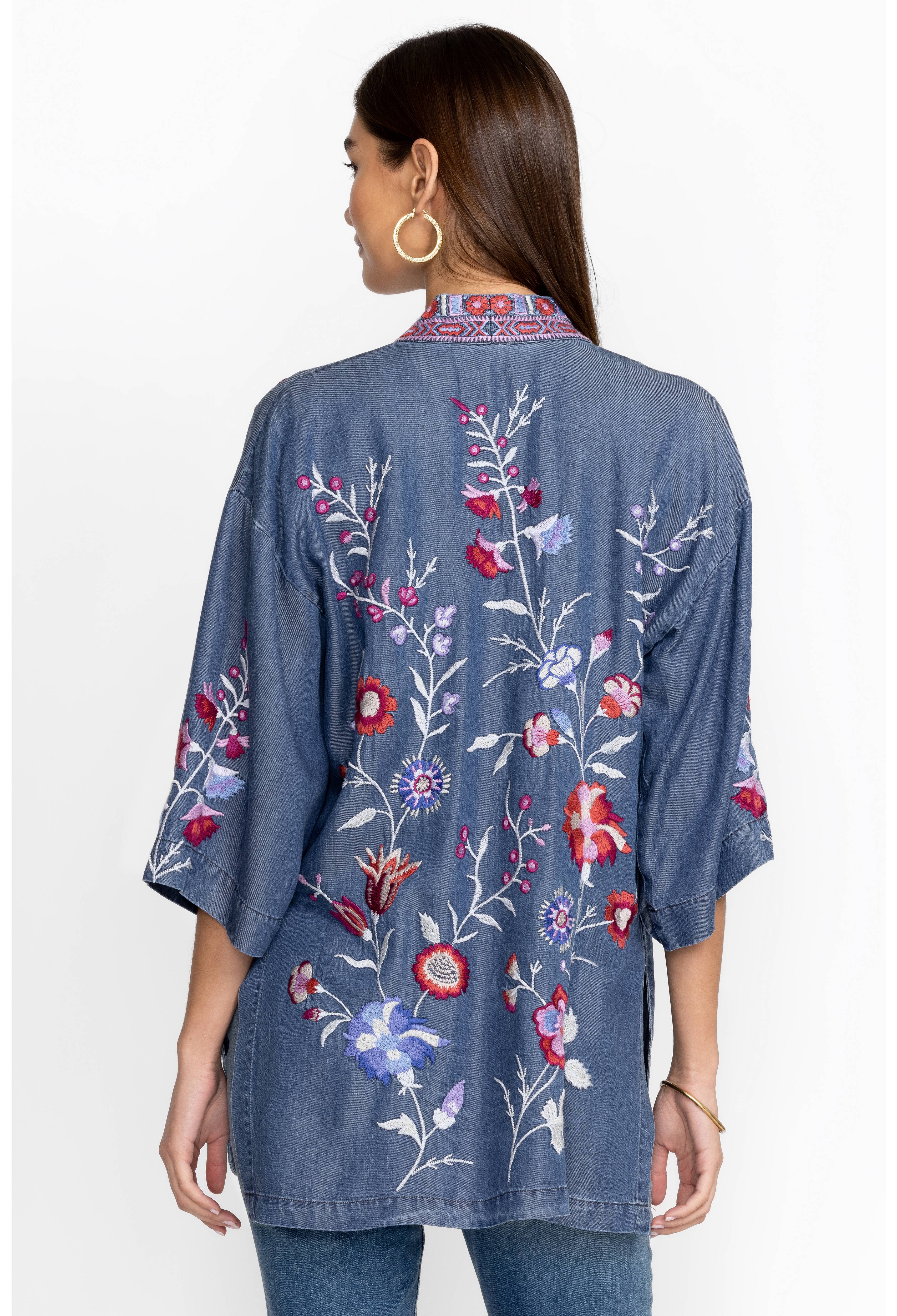 Piper Shirt Tail Kimono, , large image number 4