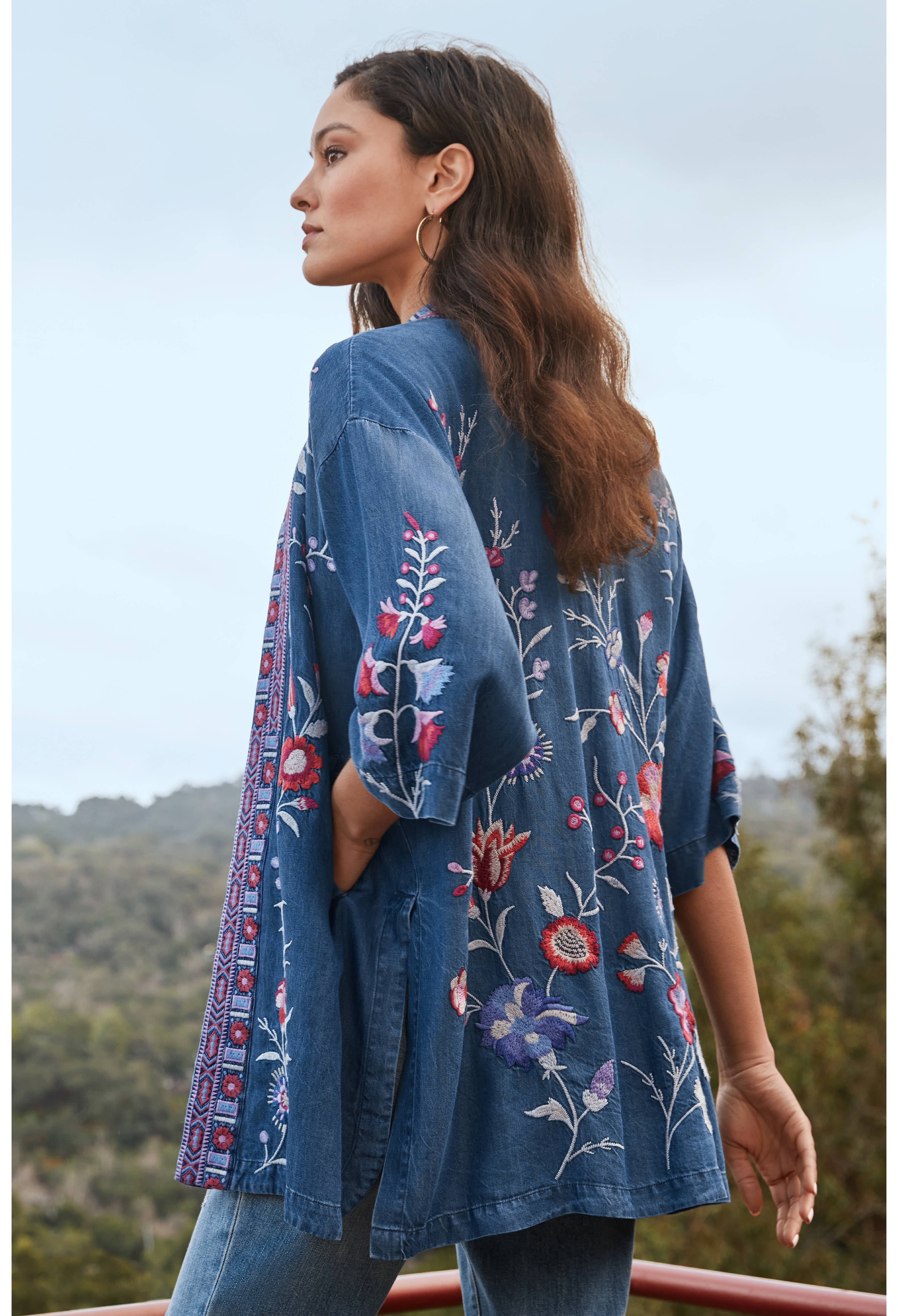 Piper Shirt Tail Kimono, , large image number 5